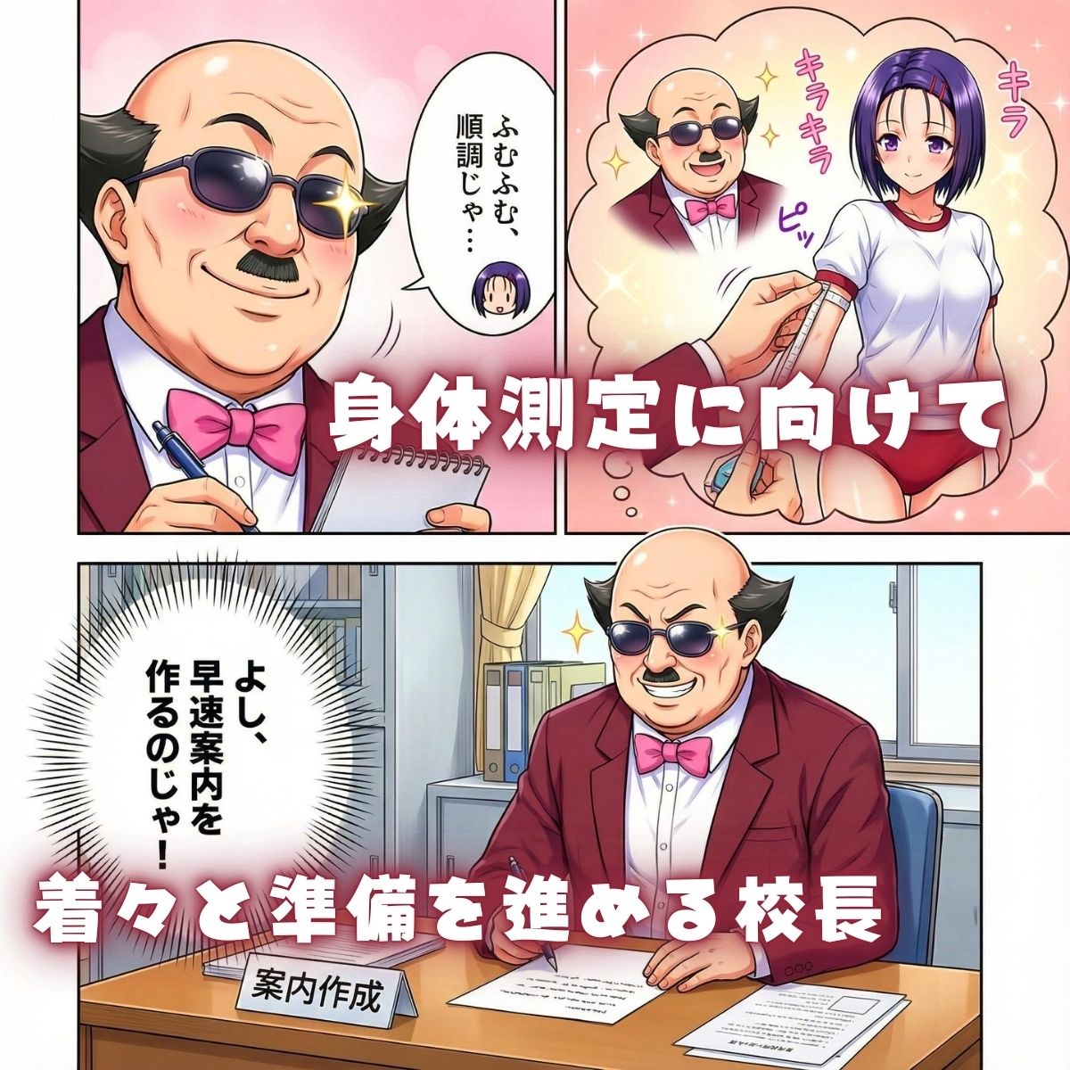 ワシ流 身体測定だよ〜ん HARU＆YUI編