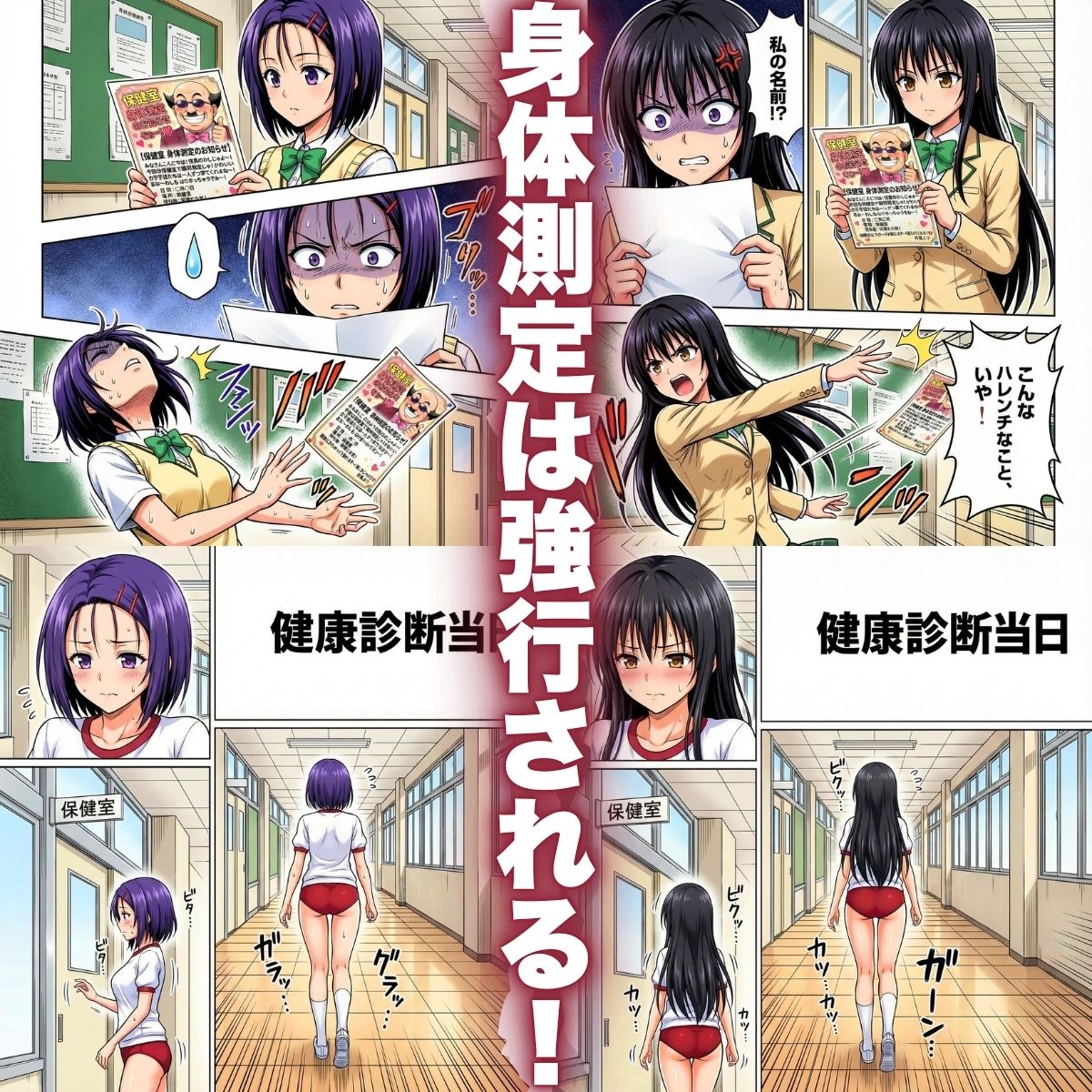 ワシ流 身体測定だよ〜ん HARU＆YUI編