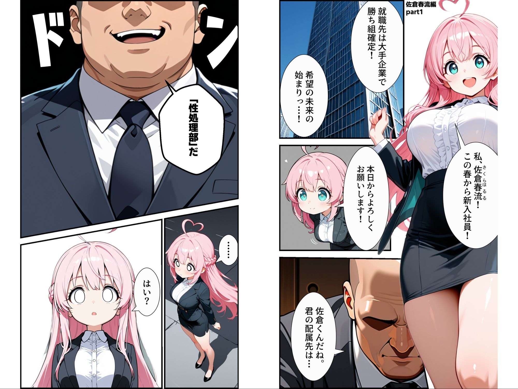 入社したら性処理する部署に配属された件！？