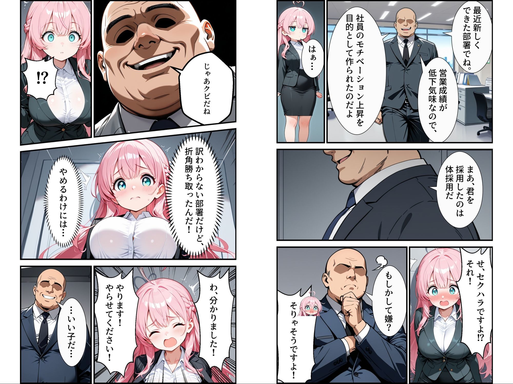 入社したら性処理する部署に配属された件！？