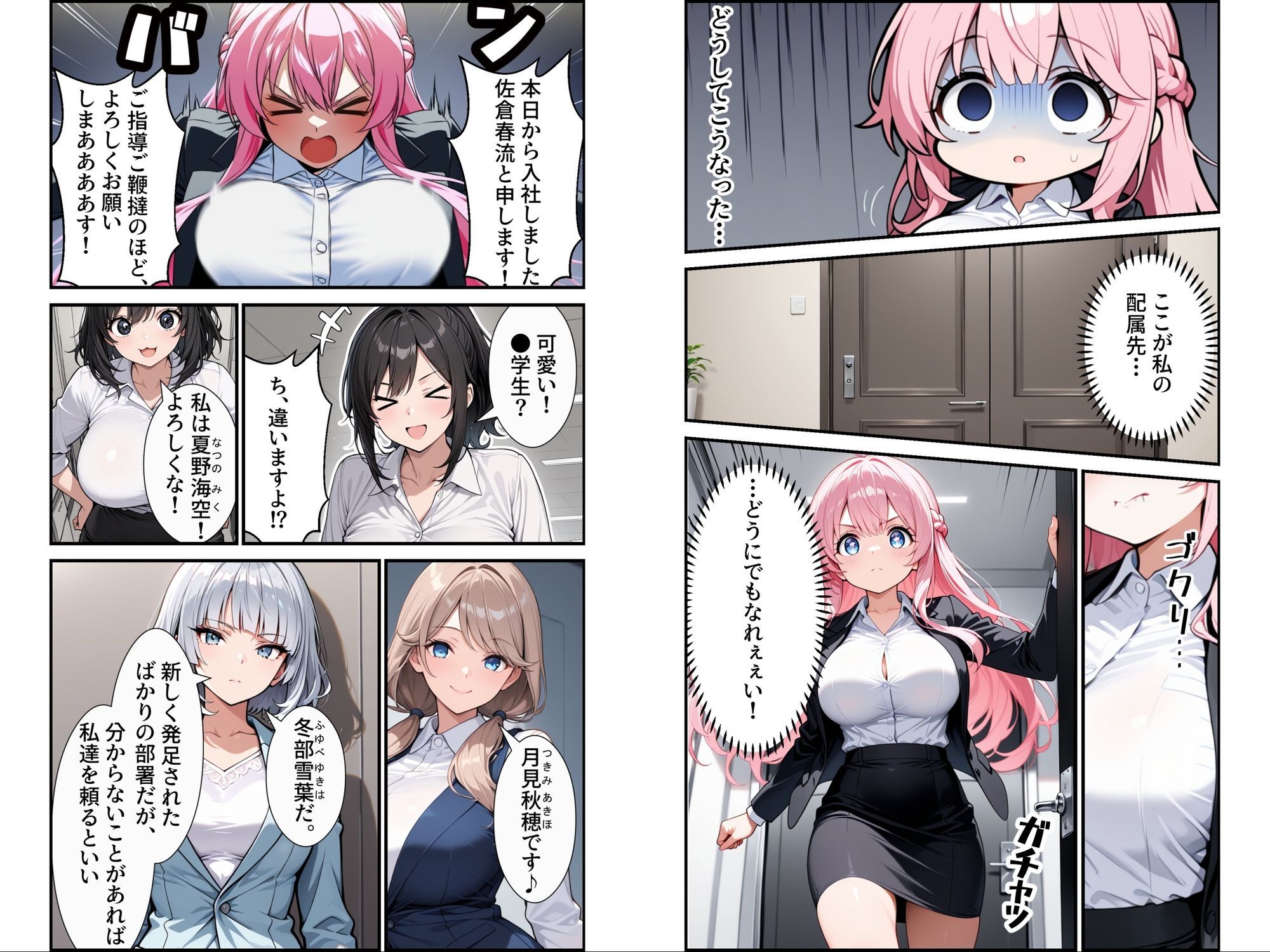 入社したら性処理する部署に配属された件！？