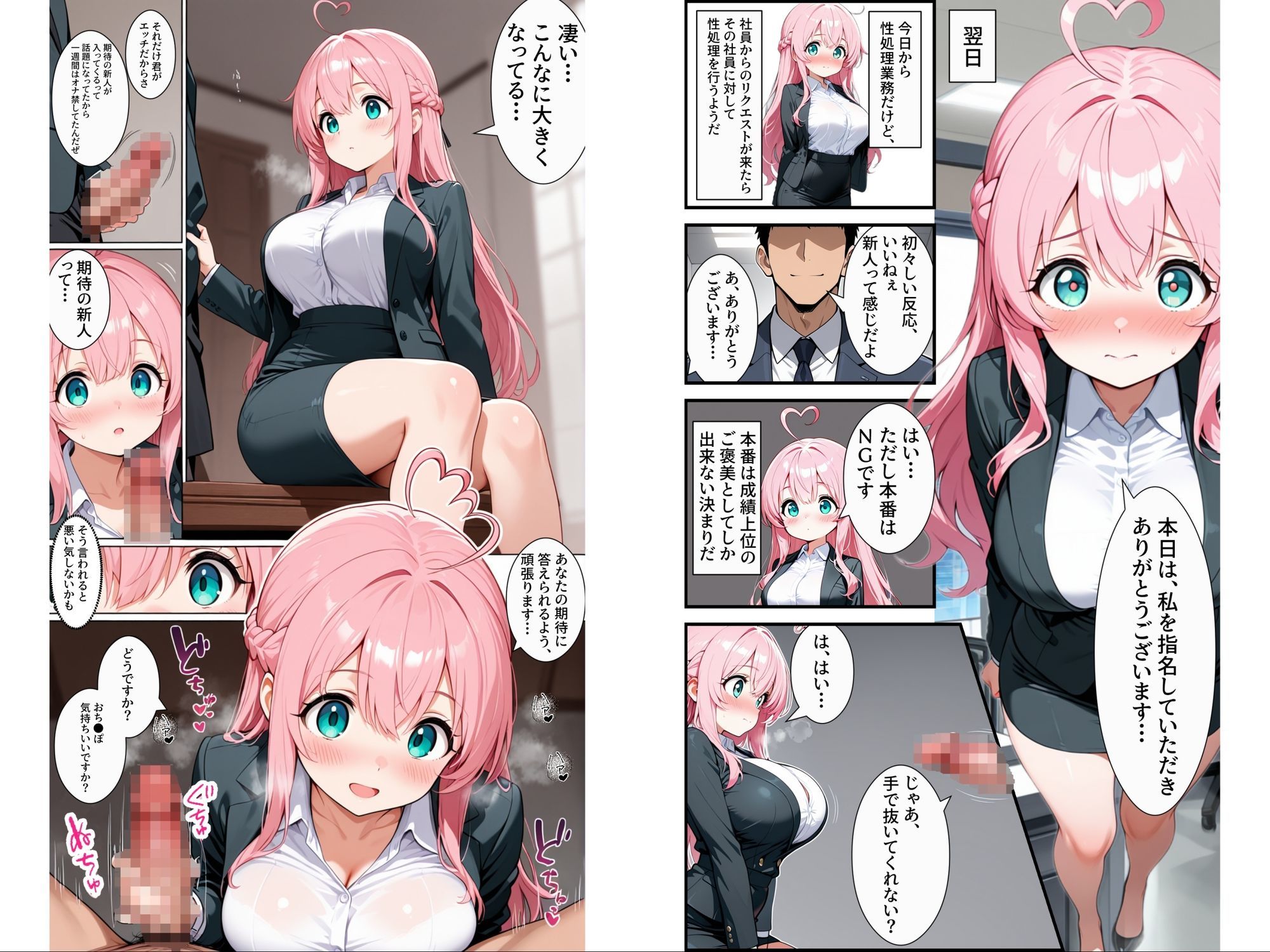 入社したら性処理する部署に配属された件！？