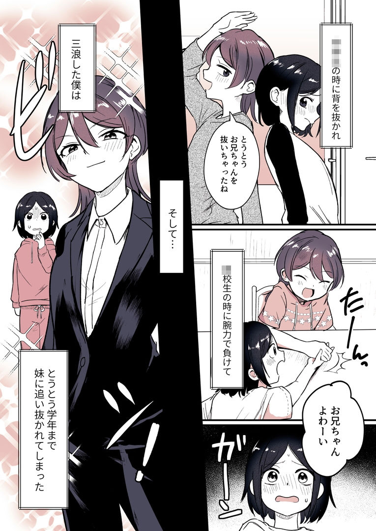 兄になった夏季ちゃんと妹にされた冬季くん