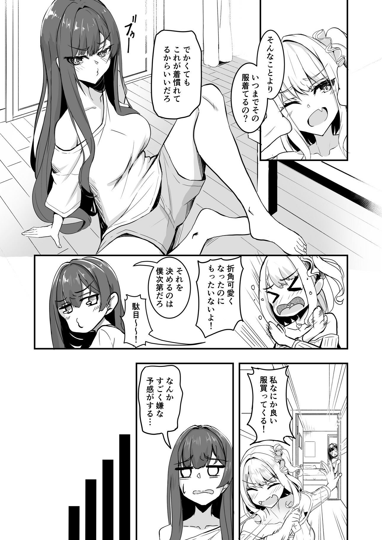 オタク友達の好みの女の子になってしまった件2
