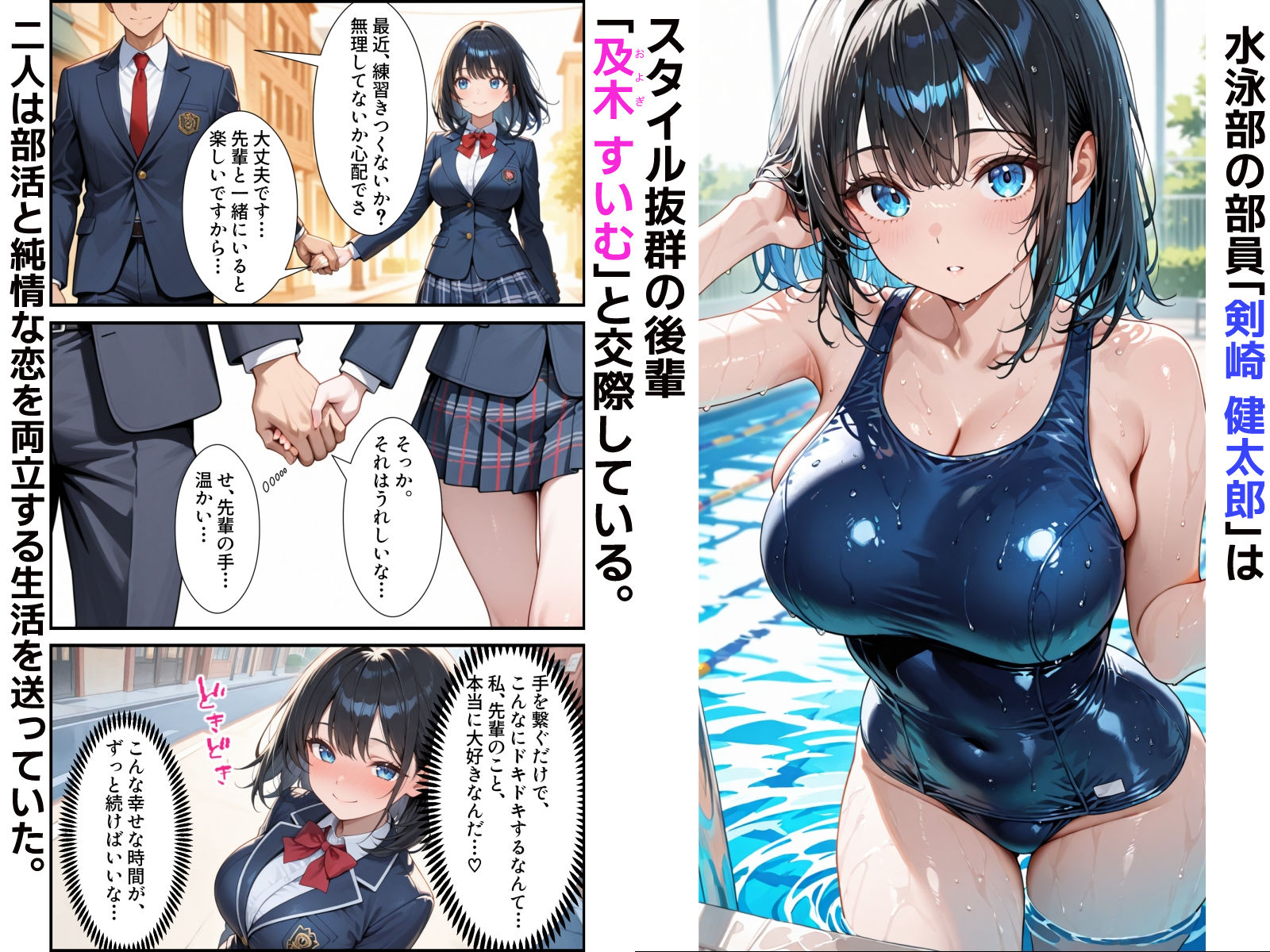 俺の天使が堕ちるまで〜清楚な水泳部の後輩、寝取られてビッチギャルに堕ちる〜