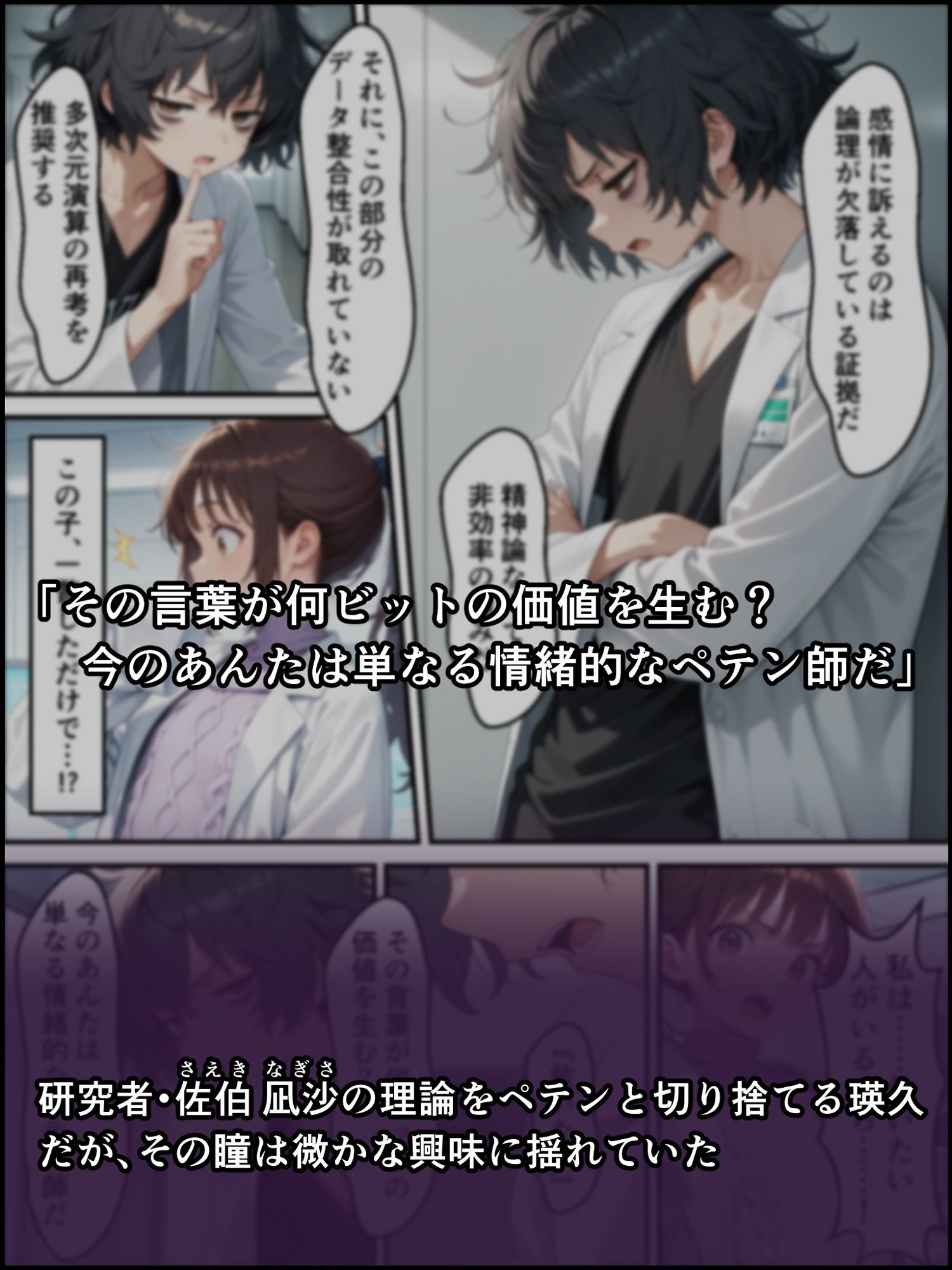 蝕宴のコラプティオ 美人研究者に憑依され美少女に変えられた天才○校生が、オスを喰い漁る黒ギャル淫魔に堕ちるまでの1ヶ月間