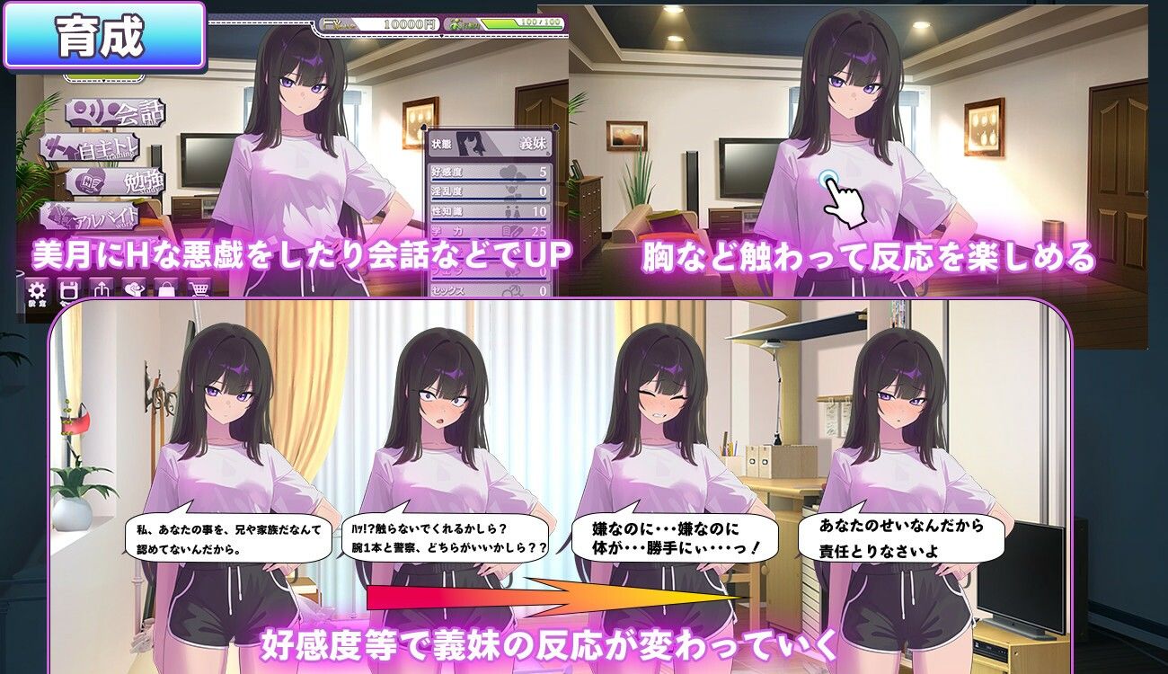 反抗的な義妹（きみ）が堕ちるまで