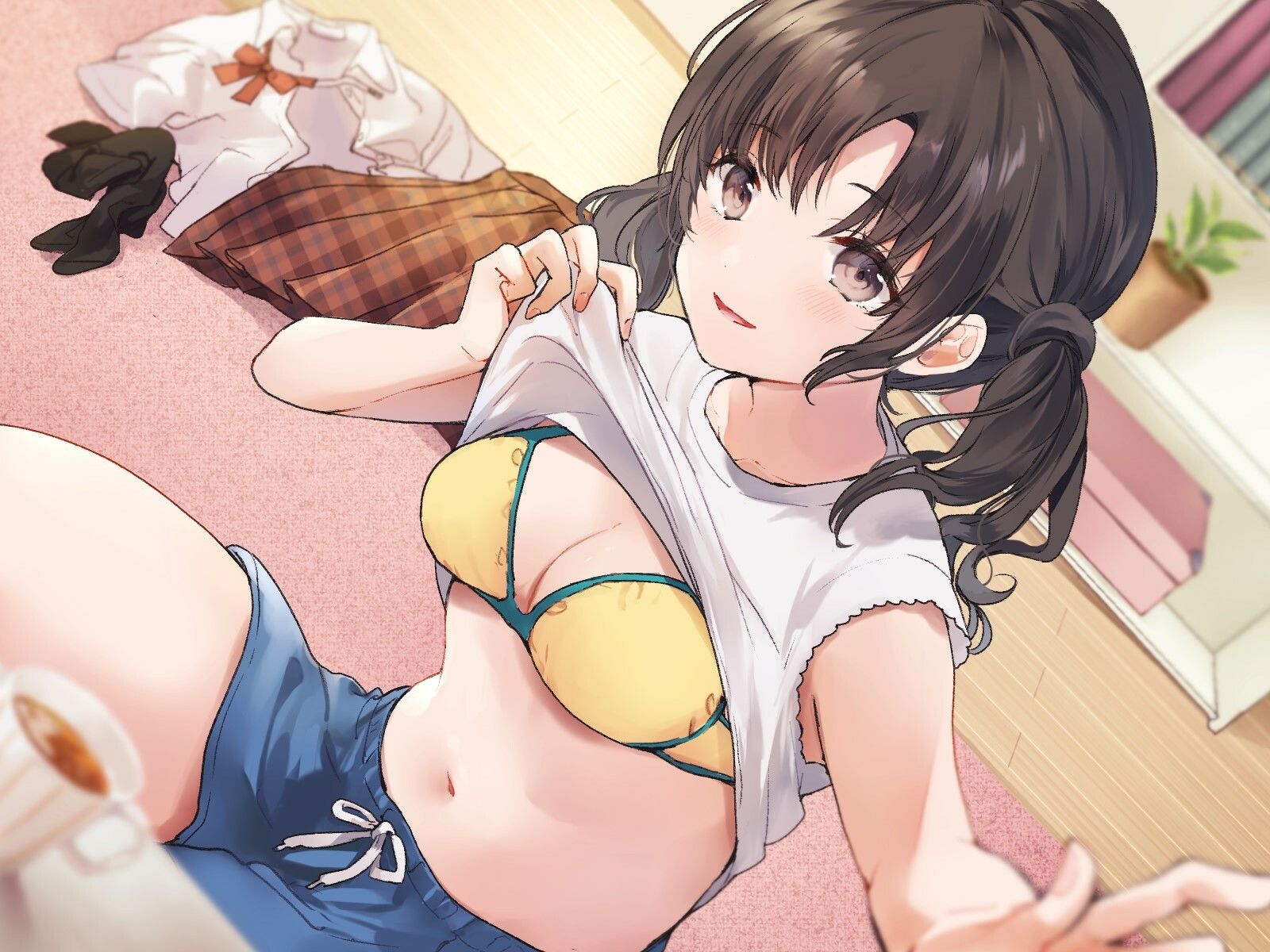 友達以上恋人未満？ 隣の席の小悪魔JKと秘密のラブラブお泊り勉強会♪