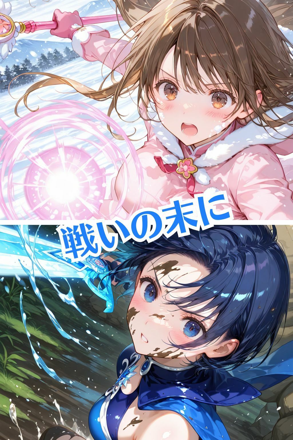 魔法戦士えりな＆せりか vol.2 雪と泥に沈む少女 編