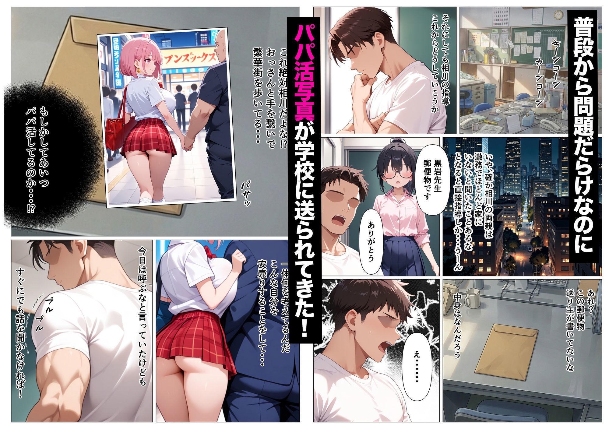 指導部屋は問題児エロかわギャルとのイチャラブ部屋になりました