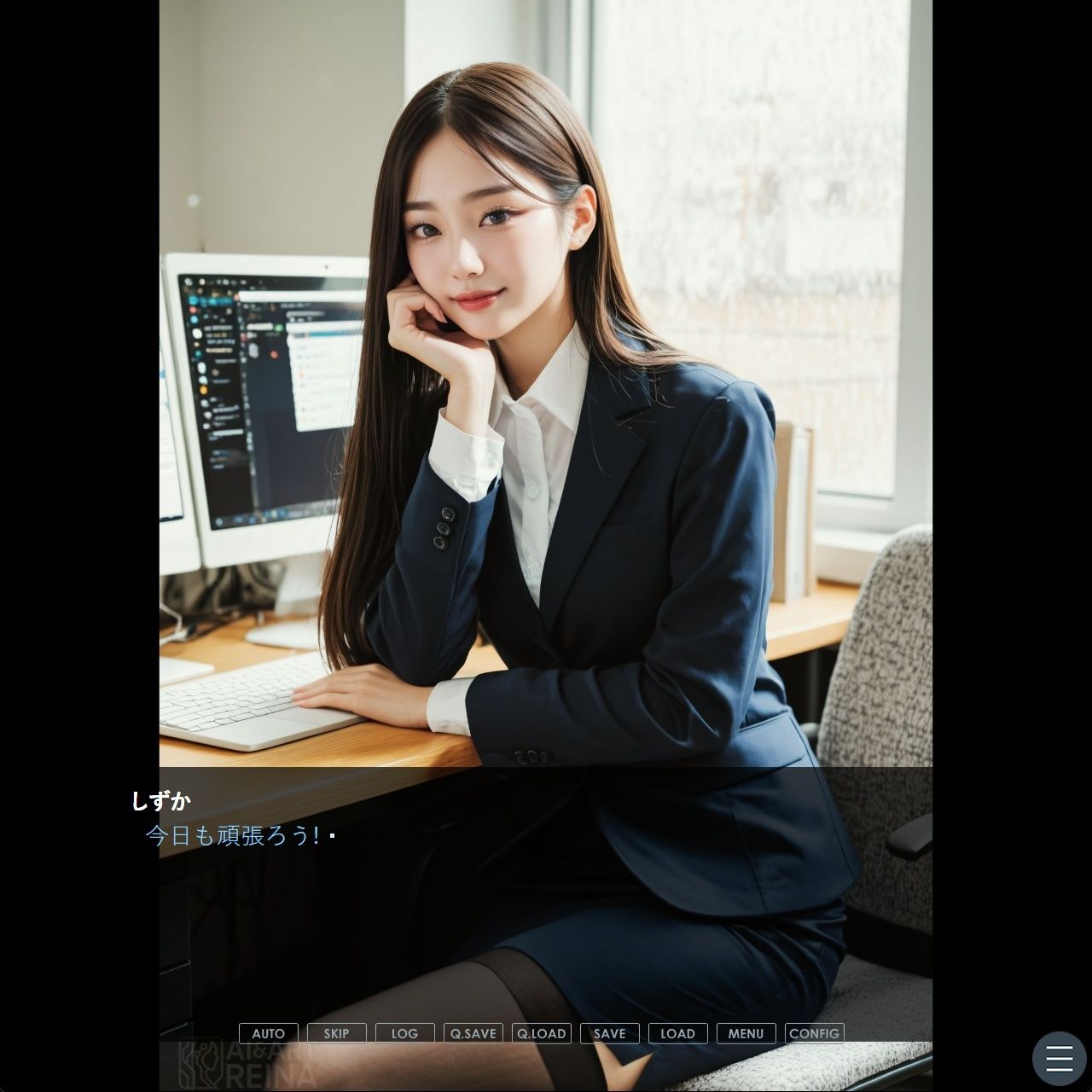 OLしずかの監禁調教日記〜静寂の檻〜＜ノベルゲーム＞（実写系）