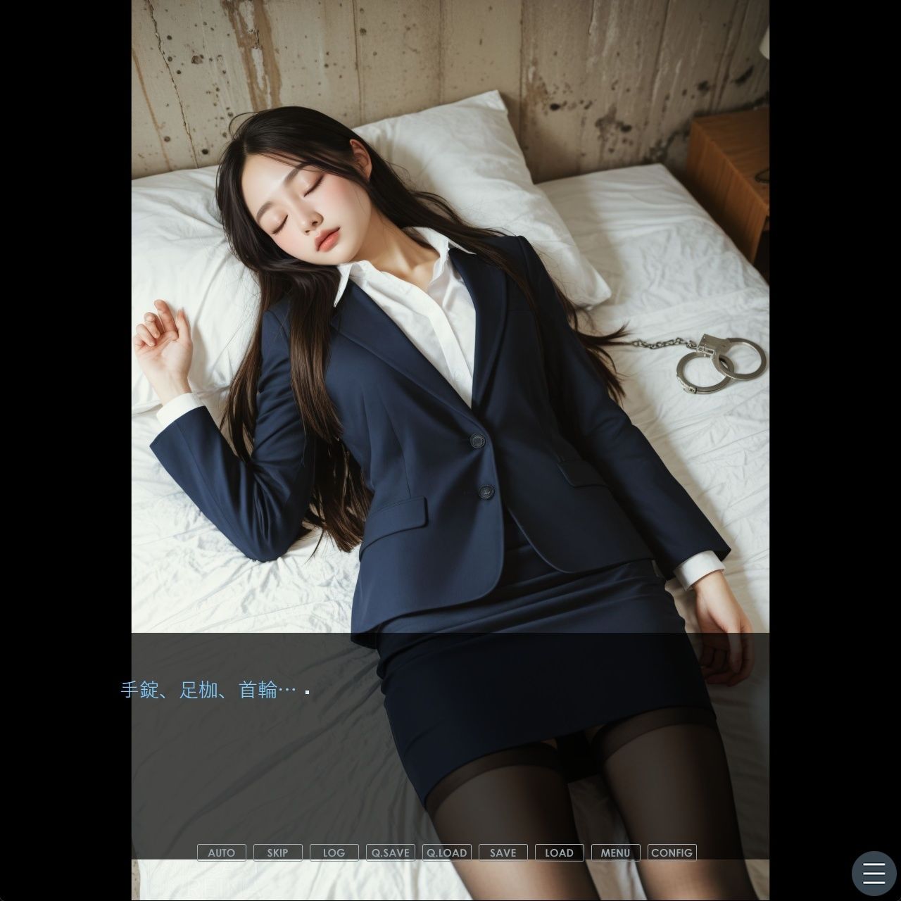 OLしずかの監禁調教日記〜静寂の檻〜＜ノベルゲーム＞（実写系）