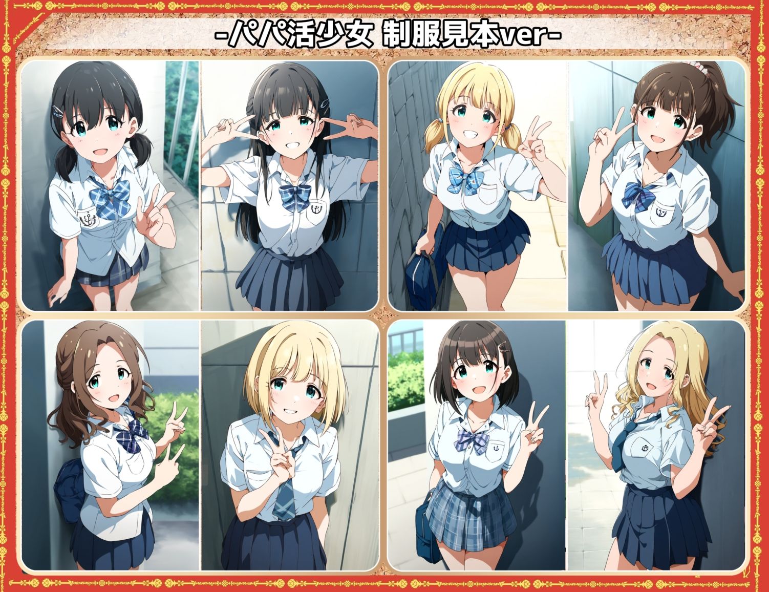 凌●＆わからせフェチ特化 2020年代アニメ作画特集 凌●されるパパ活少女たち その1 -500枚を撮影-