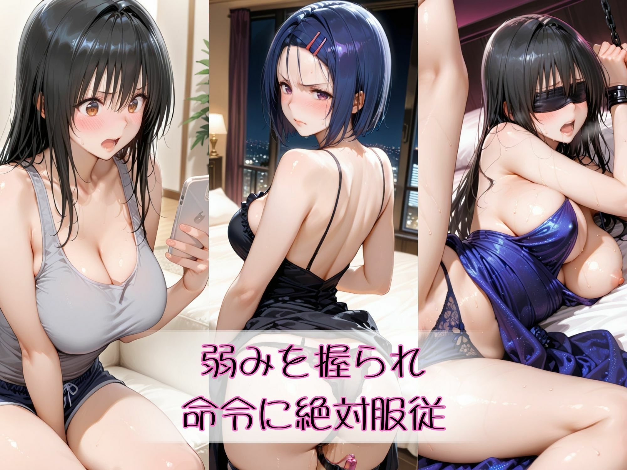 金持ちおじさんについていったら専属（はーと）性奴●にされた件【は○な＆ゆ○】