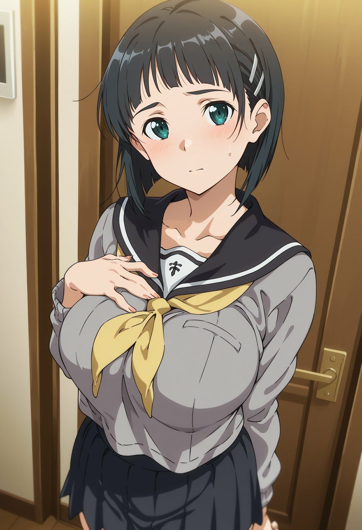 桐ヶ谷〇葉コスプレの爆乳女の子の風俗2