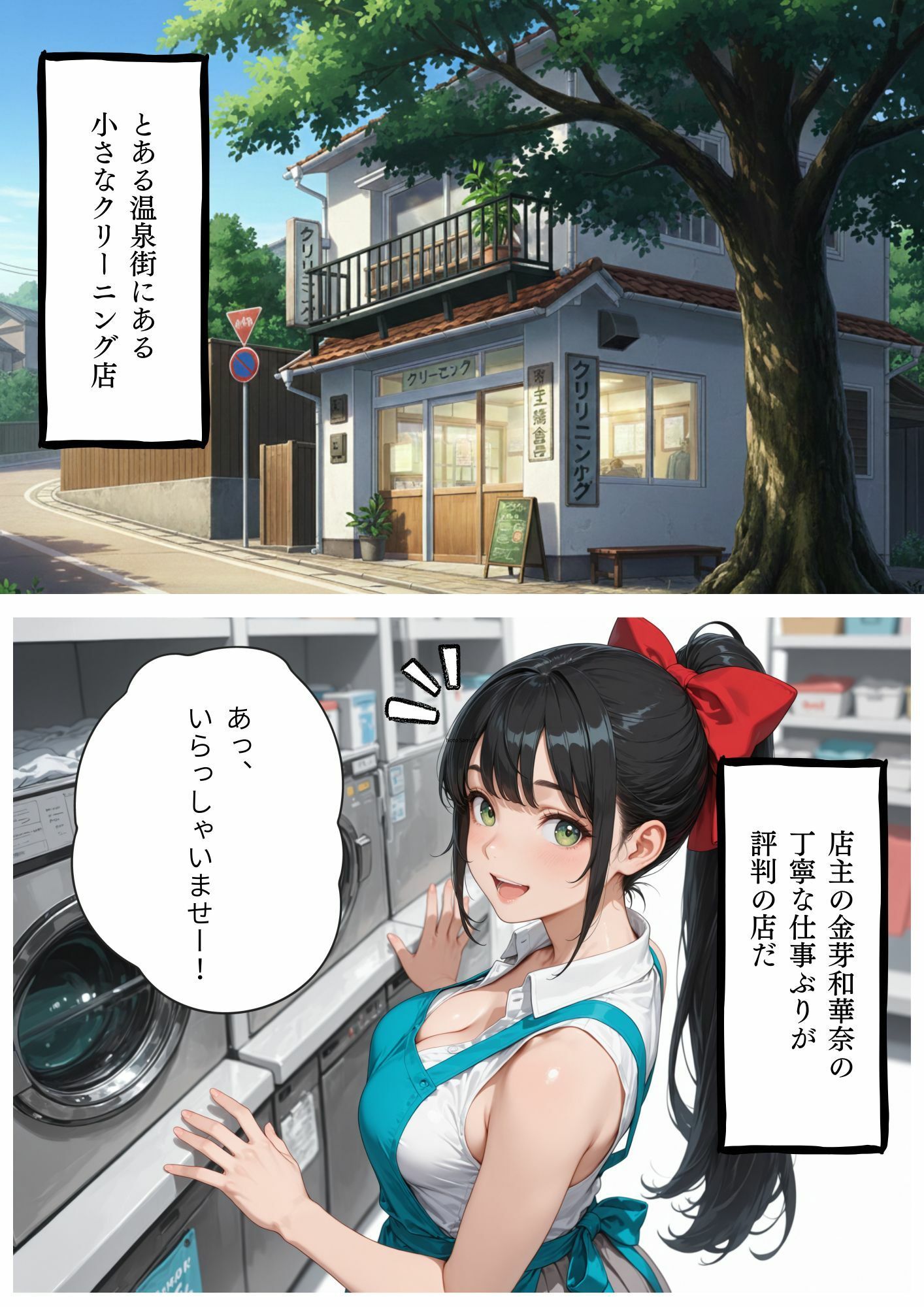 綺麗にシてもらえますか。
