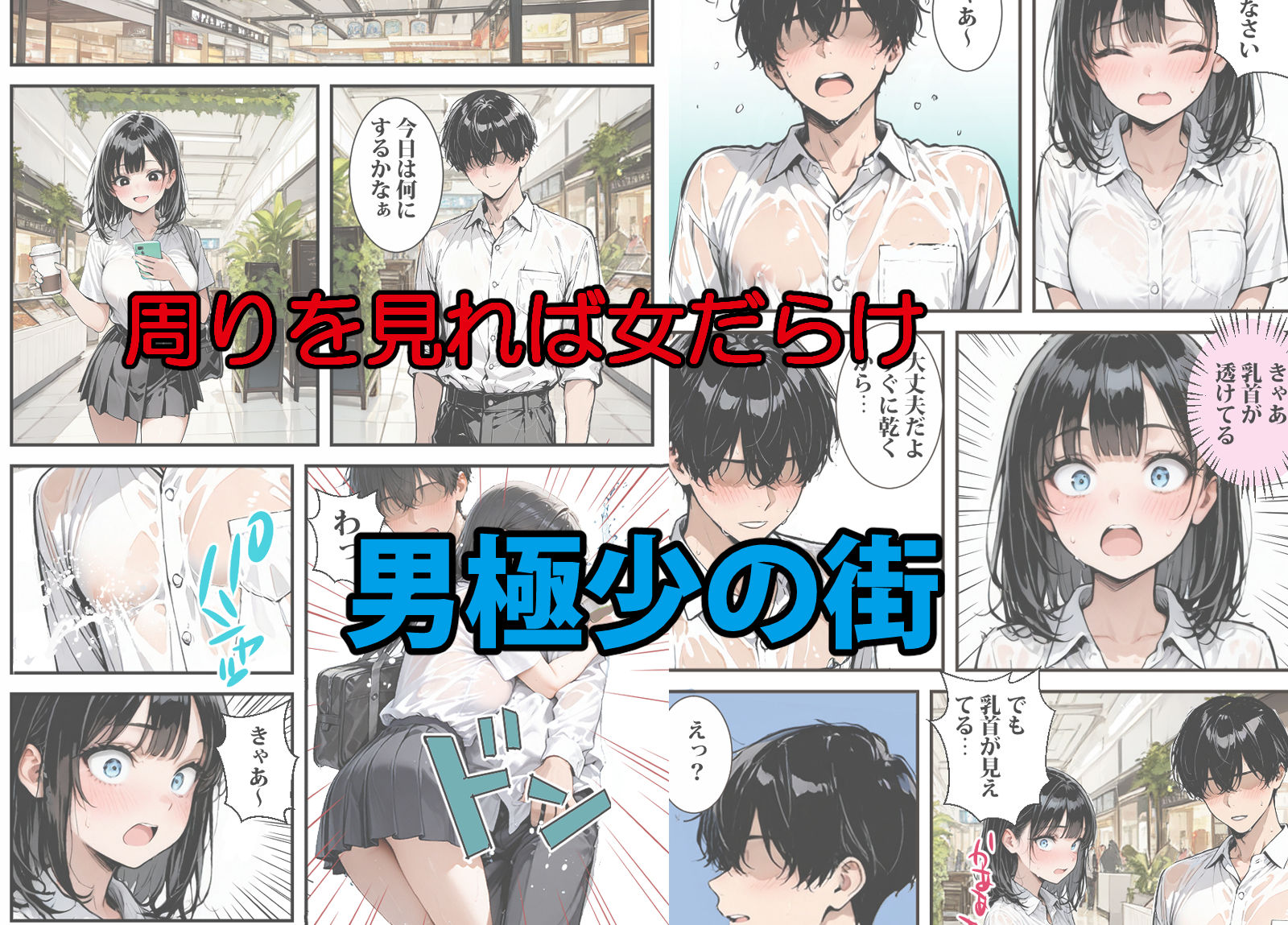 転勤した街は貞操観念逆転の街だった