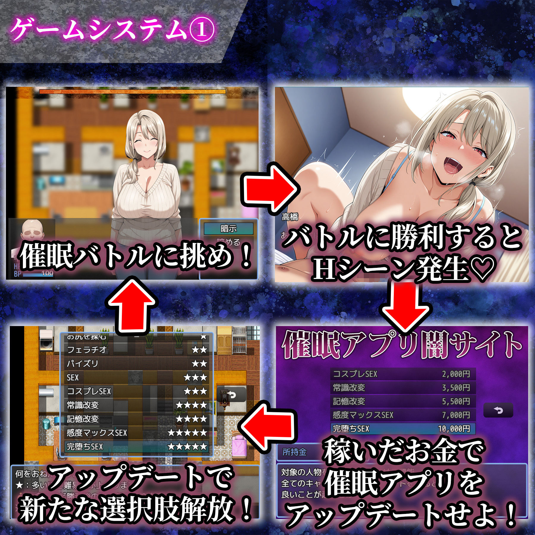 催●洗脳〜完堕ち団地妻編〜