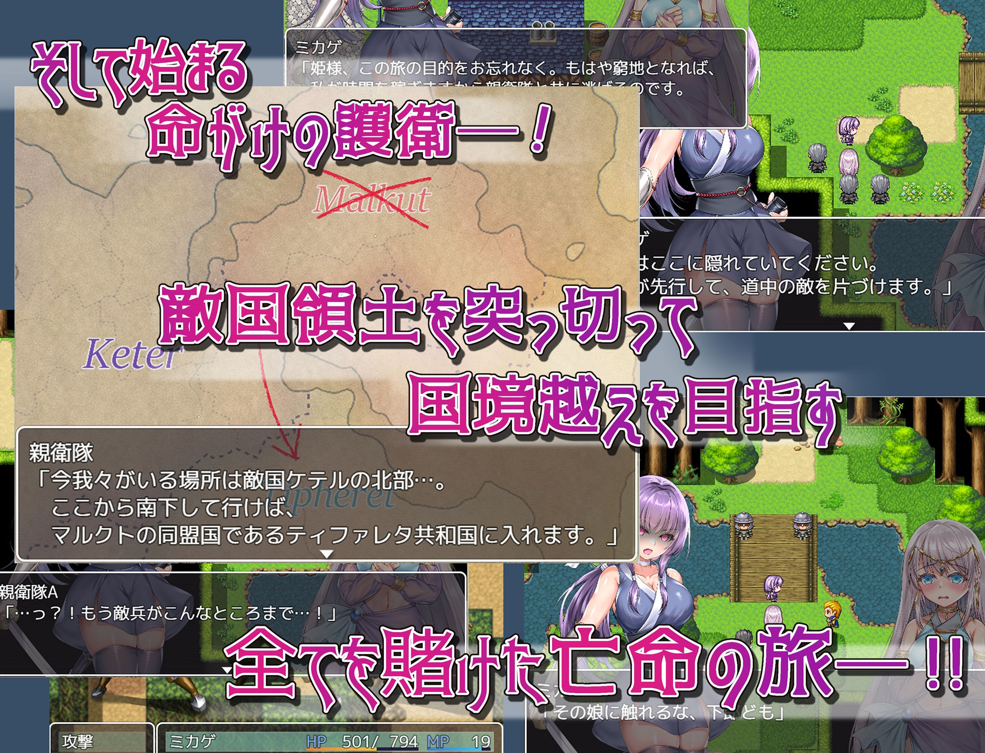 命に代えてもお守りします！