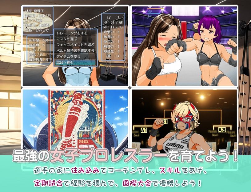 学園地下女子プロレスシミュレーションゲーム『どきどき☆デス・マッチ3〜俺の生徒がこんなに強いわけがない？〜』