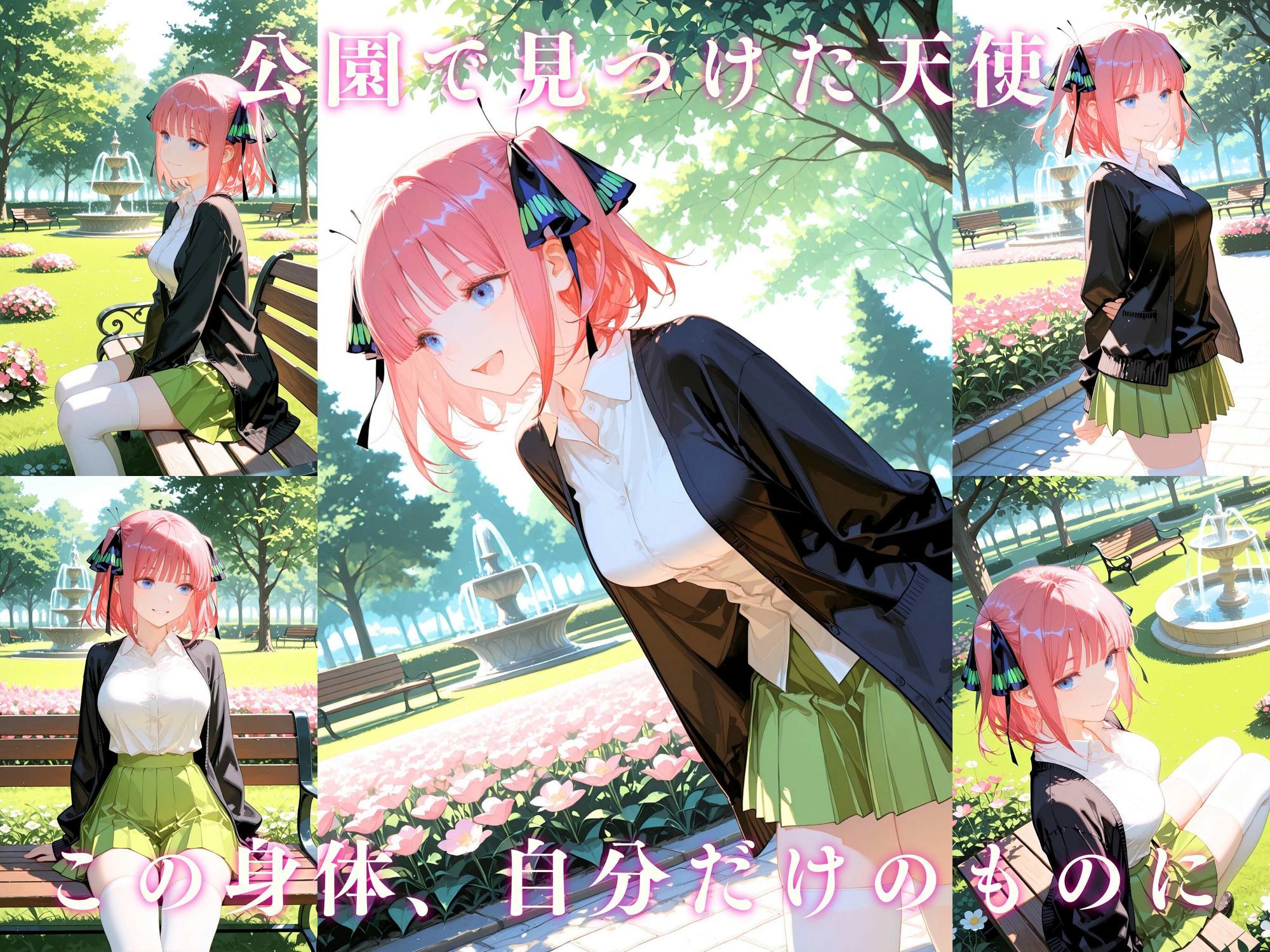 【4K動画付き】中〇二乃 催●支配:公園で見かけたカワイイあの子を犯したいー 4K高画質 五等分の〇嫁