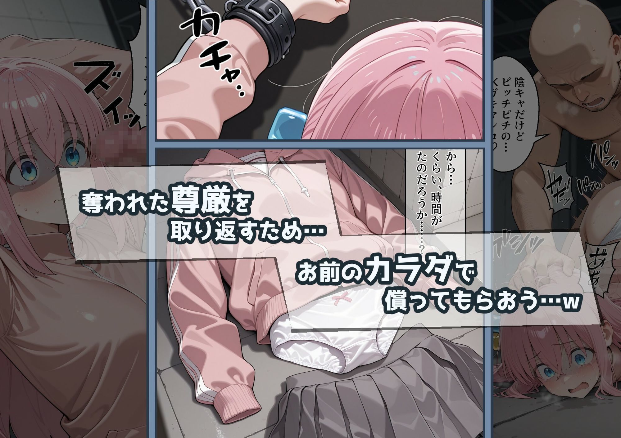 冴えないおじをザマァwしたら 拉致られてメス奴○にされました 【ぼっち・ざ・ろっく！ 後藤ひ〇り編】