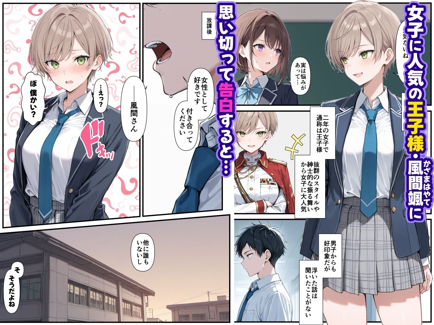 王子様の雌を俺だけが知っている