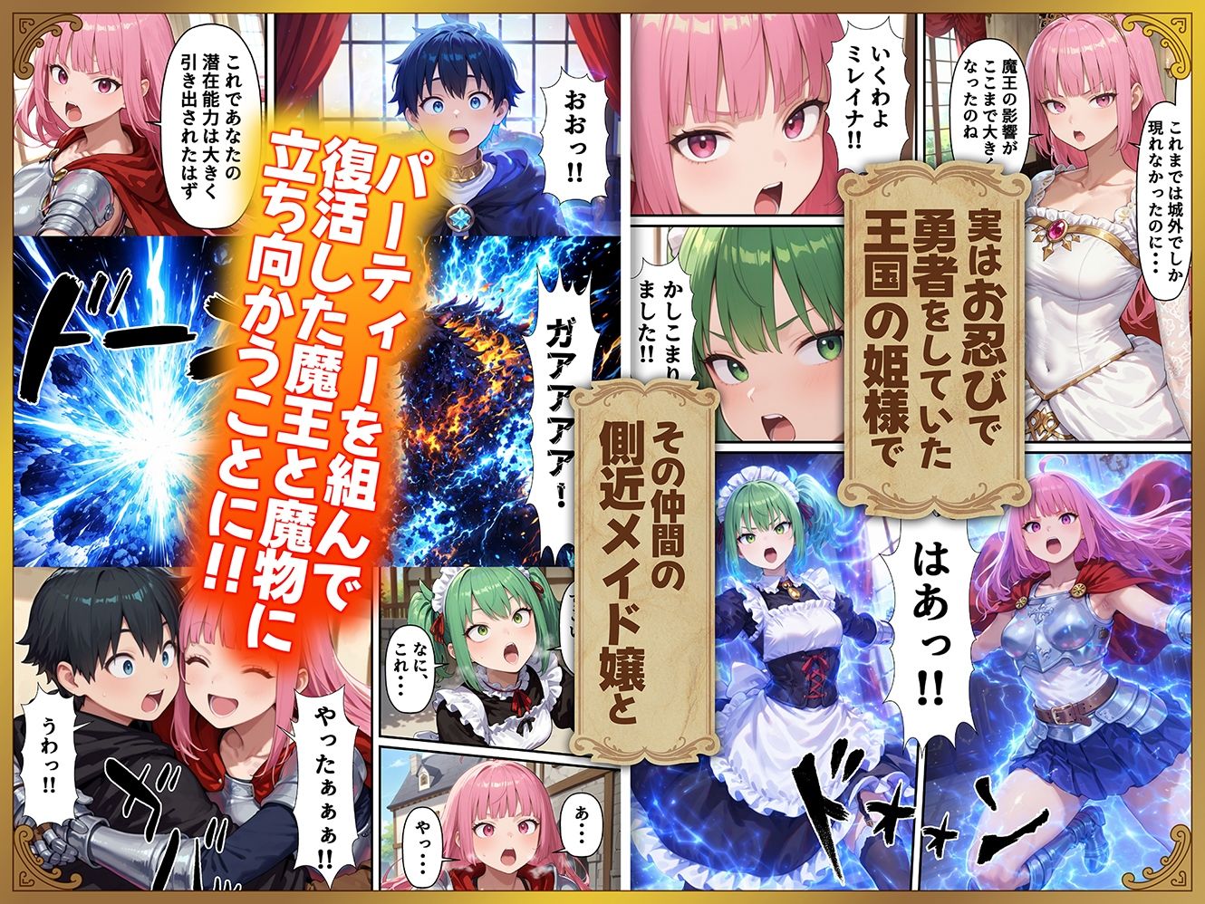 姫様、勇者やってます（極秘）