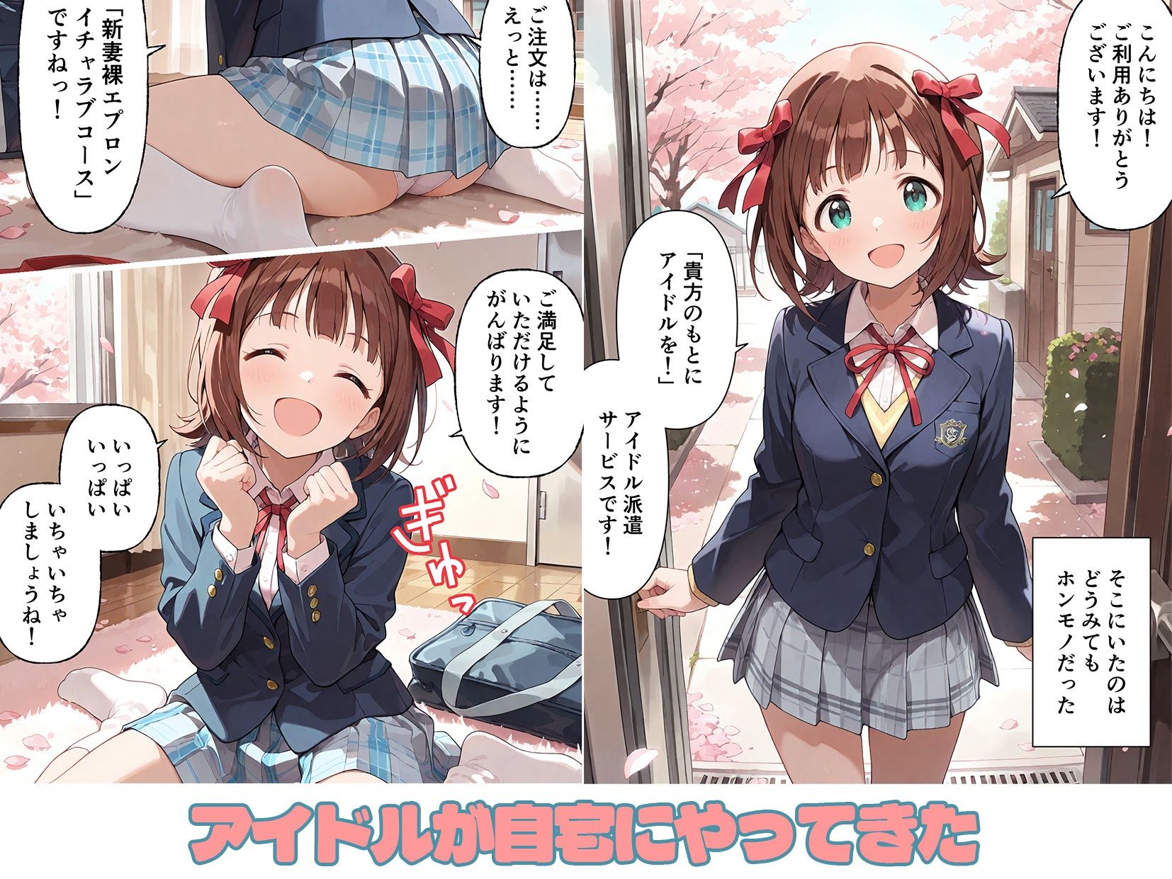 VIPファン限定！あなたのうちへアイドルをお届けします！