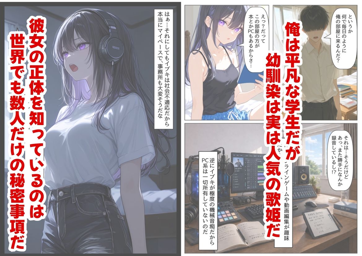 俺の幼馴染は、実は世界的な歌姫だった件