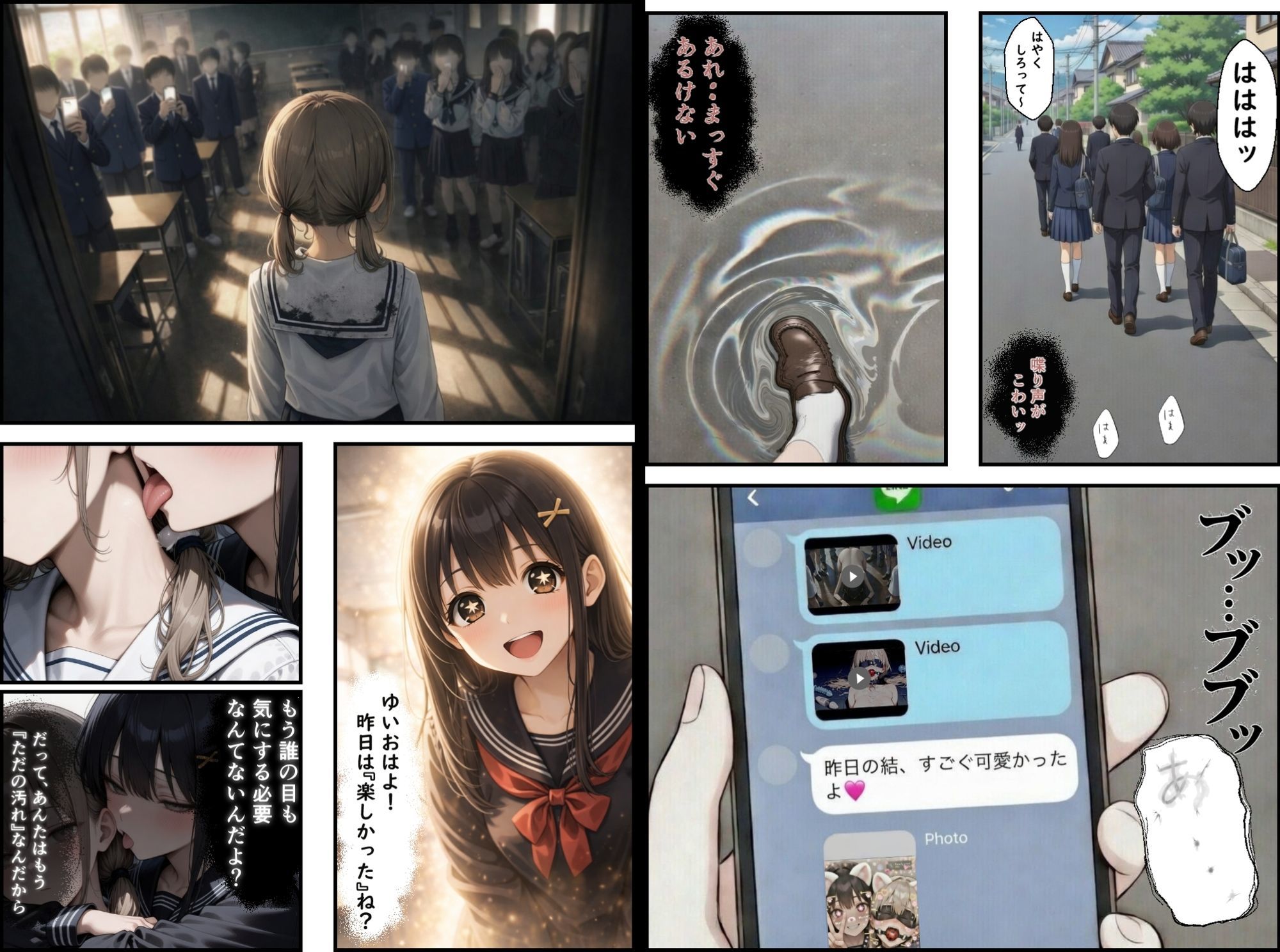 聖域解体  ークラス全員に壊された私を、親友が永遠に所有するまでー