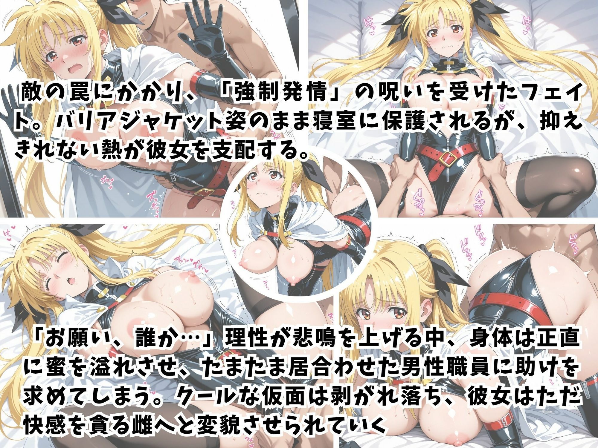 【魔法少女リリ★ルなのは/フェイト・テス★ロッサ】〜快感強●インストールされた魔法少女〜