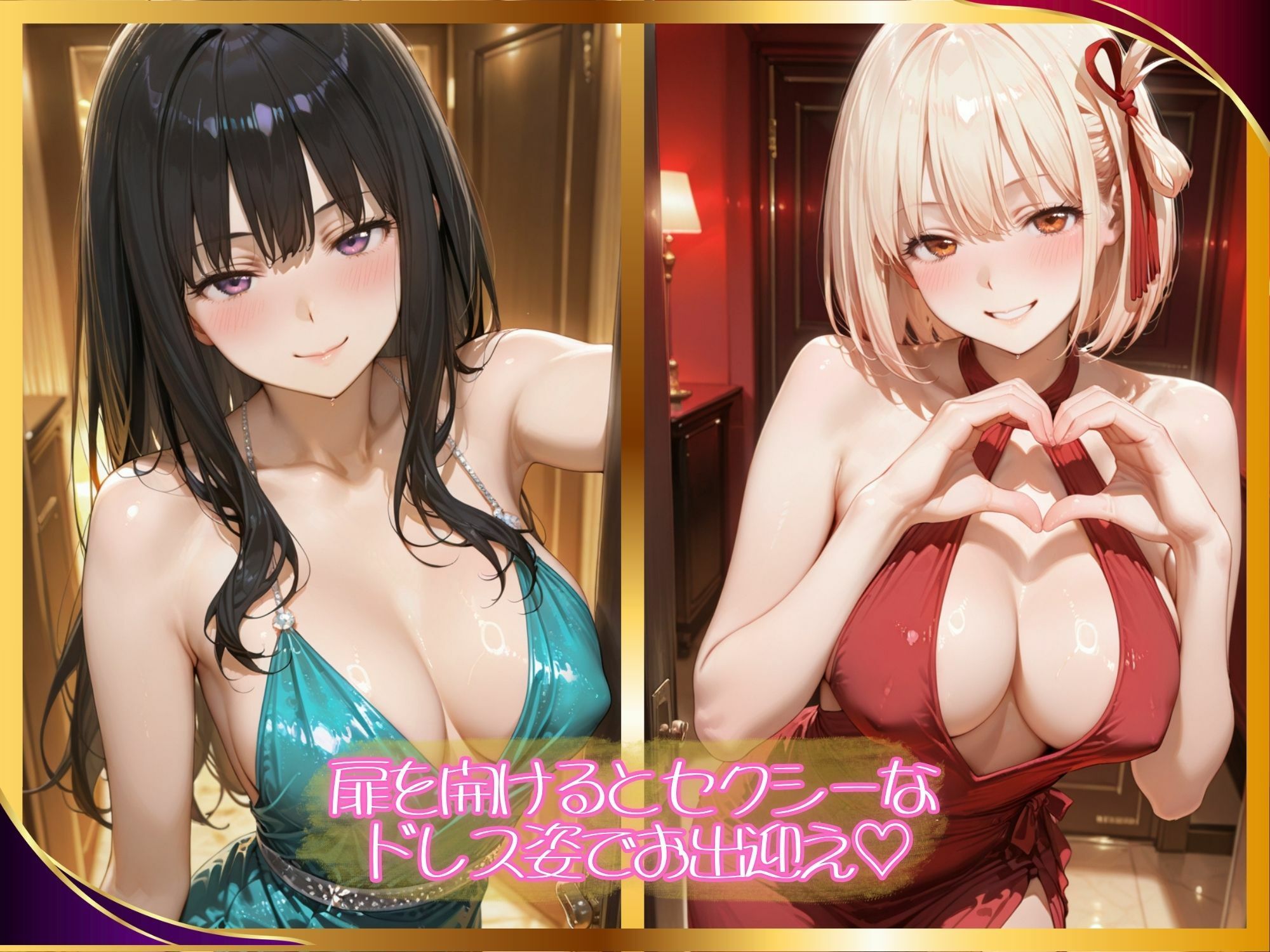 【高級風俗嬢】濃厚ご奉仕 〜リ●リス・リ●イル た●な＆ち●と〜