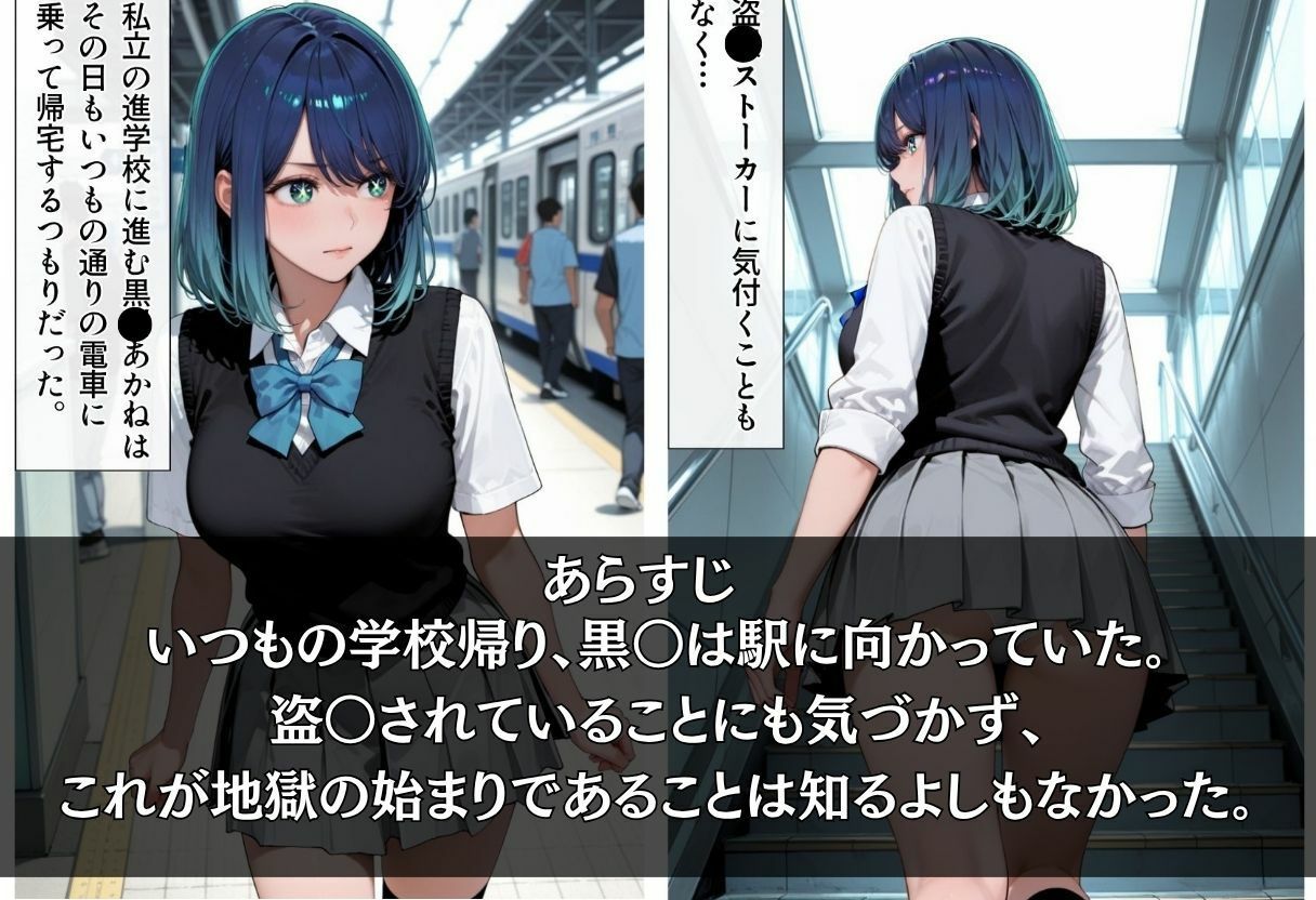駅で帰宅中に痴●され快楽墜ち