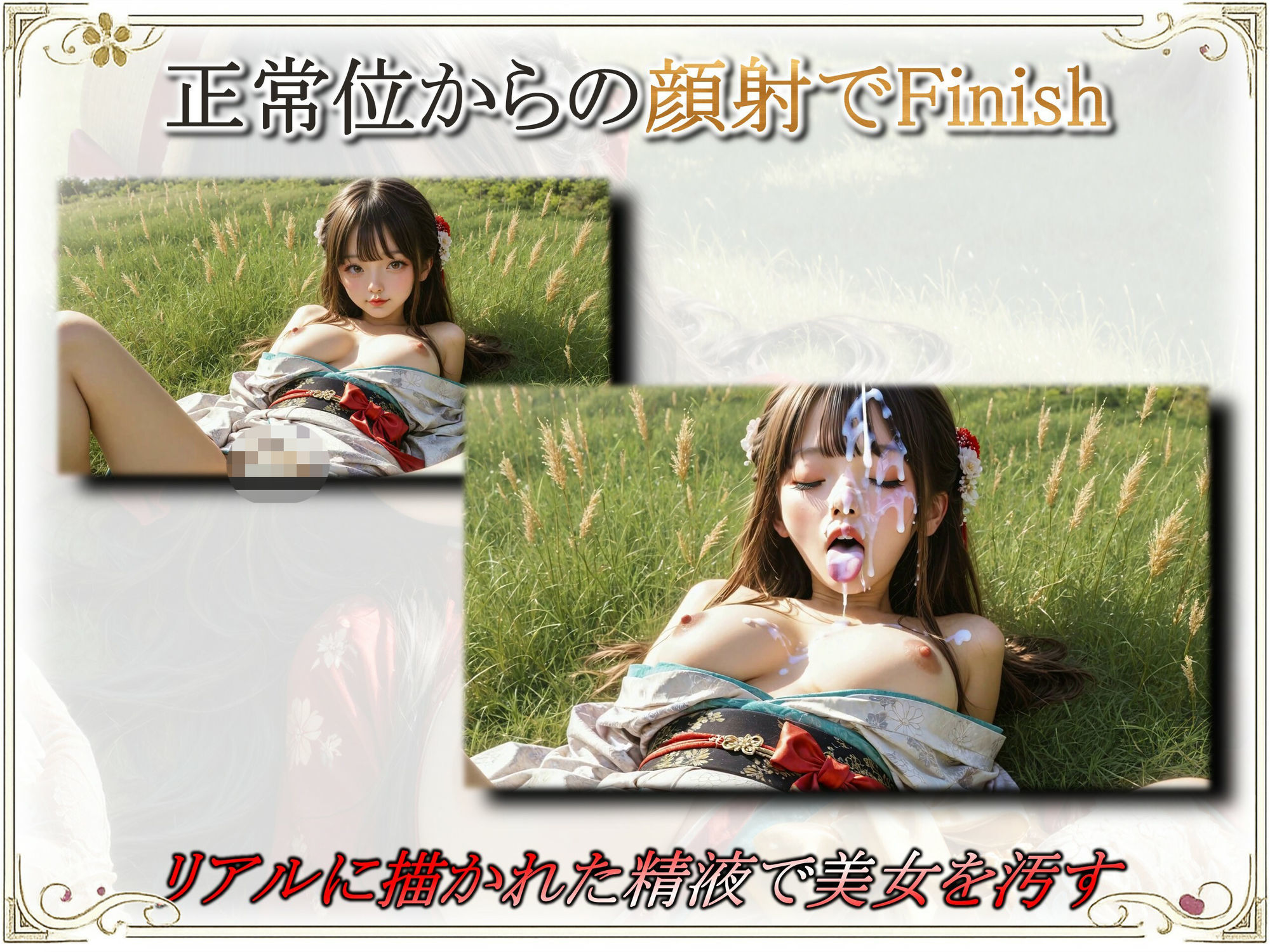 【4K・神画質】和装美人【超・大ボリューム】