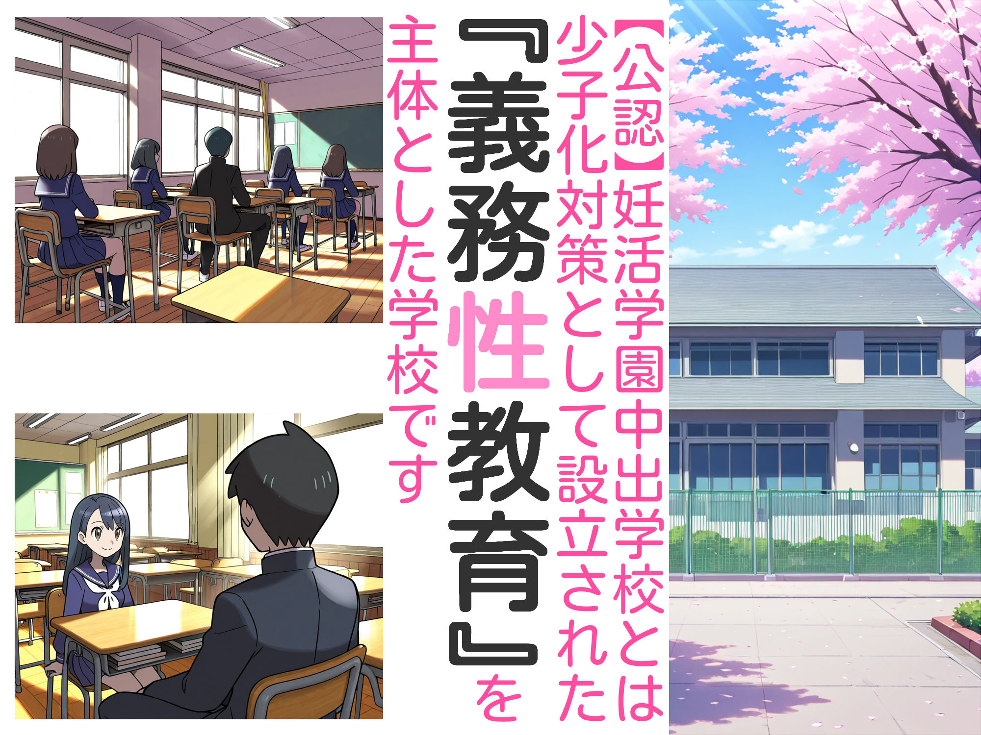 義務性教育〜妊娠すると卒業できる学校〜