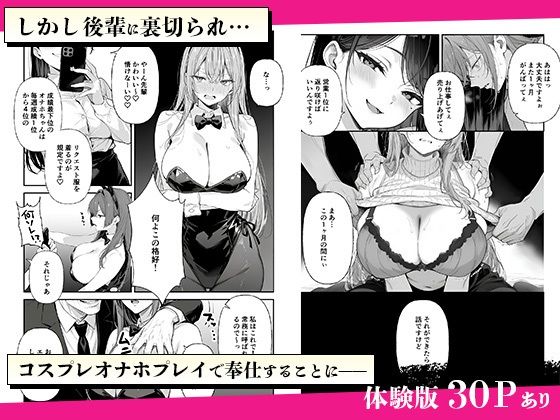 営業成績最下位のOLが全社員の性処理係になる会社