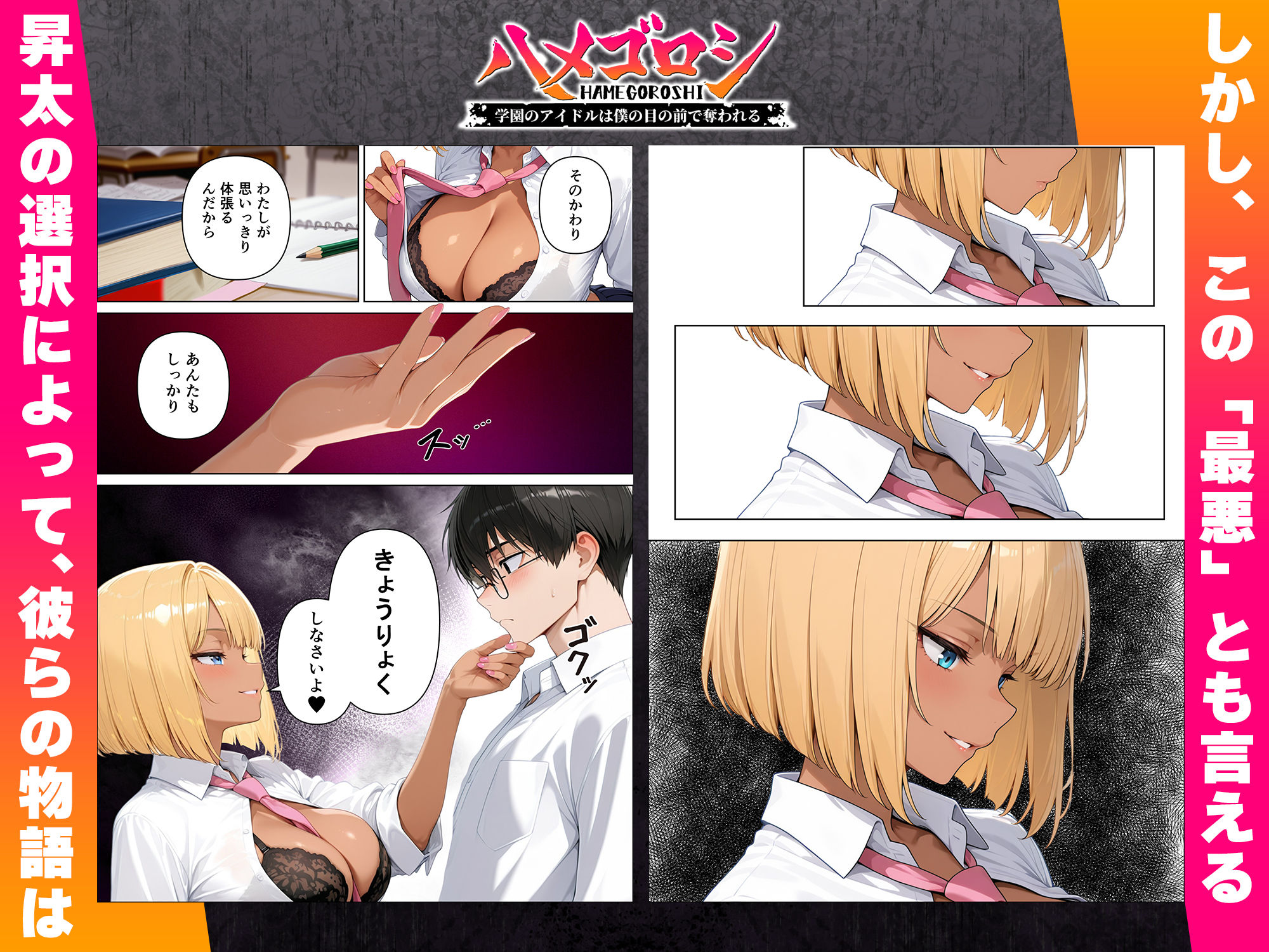 【本編345P！フルカラー】ハメゴロシ〜学園のアイドルは僕の目の前で奪われる〜