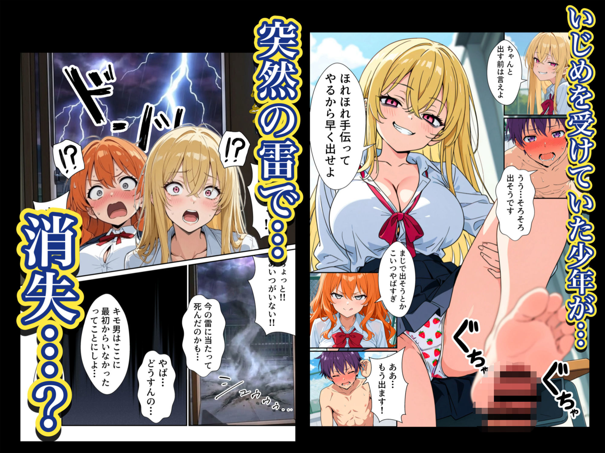 異世界召喚された最弱の雷魔法使い、体術で無双しまくり国へ復讐し、女全員を性奴●にした話