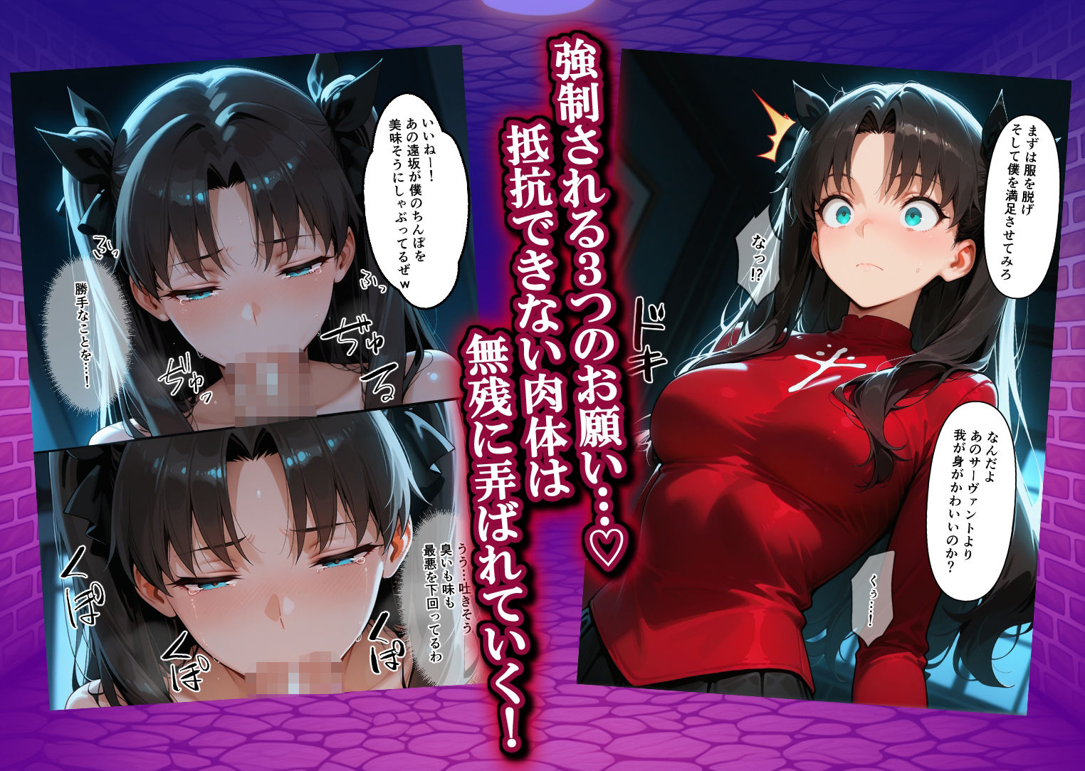 弱みを握られ製奴● 肉便器にされアヘ顔快楽地獄 魔術師編