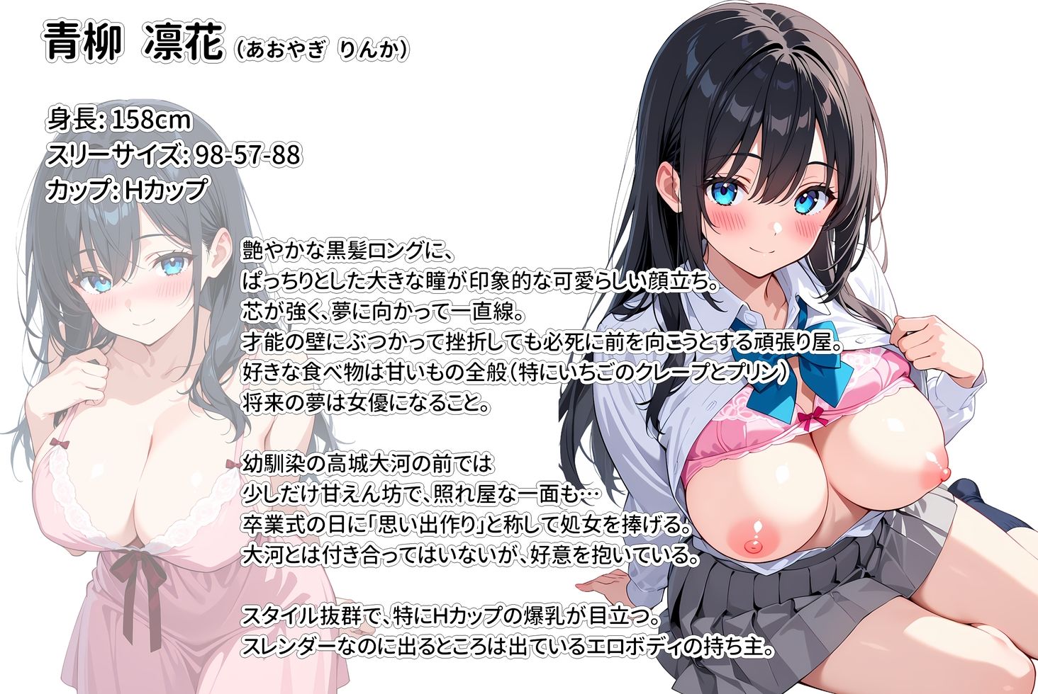 卒業式に処女をくれた爆乳幼馴染がAV女優になっていたので俺の愛とセックスで取り戻す！