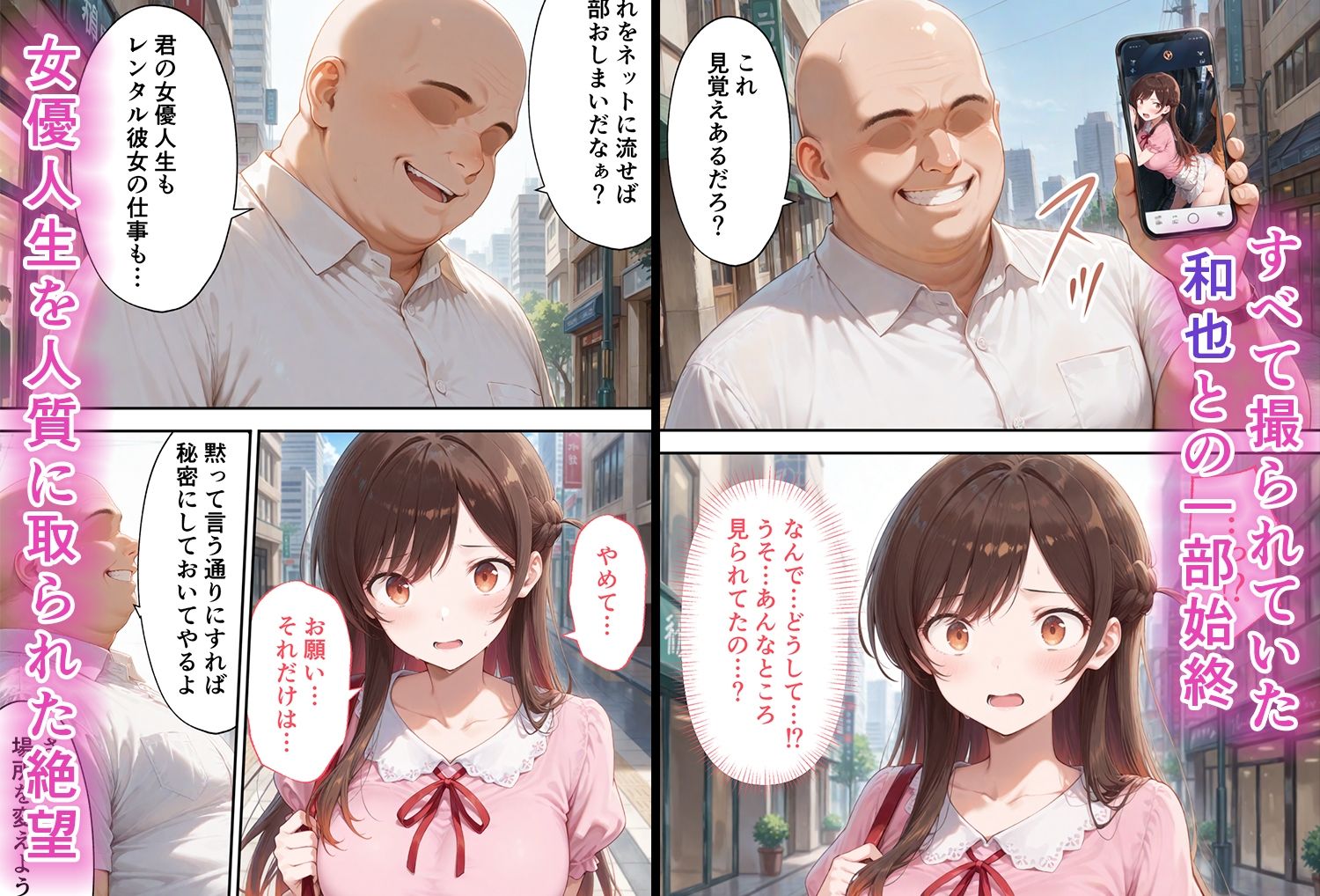 弱みを握られた俺の彼女が寝取られ堕ちるまで 千鶴編