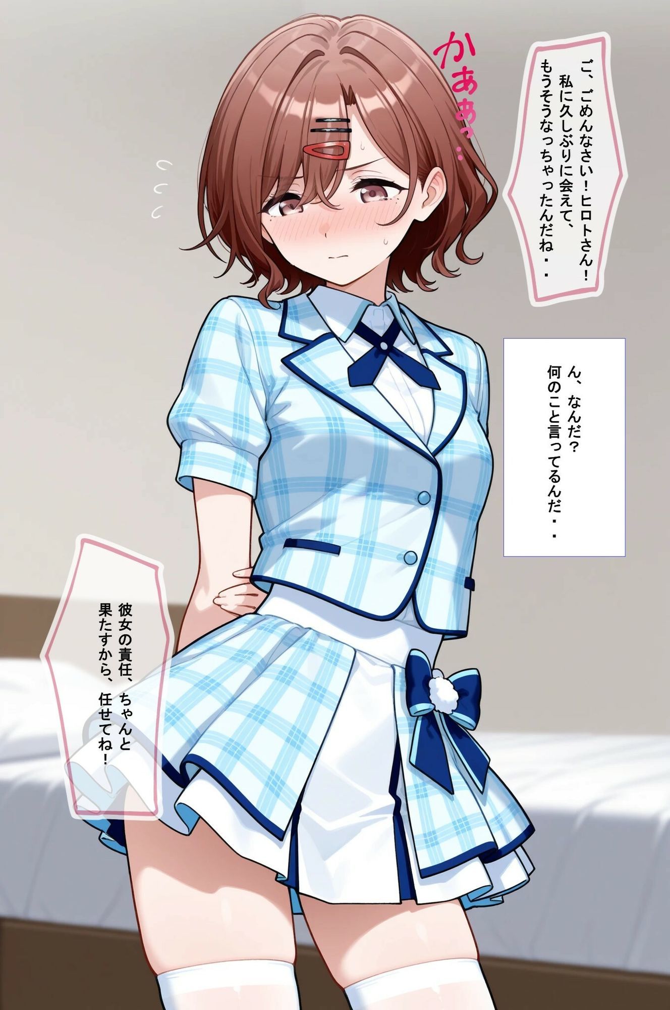 推しキャラ召喚した俺！  甘々なエッチを堪能する  〜樋口  〇香〜ver