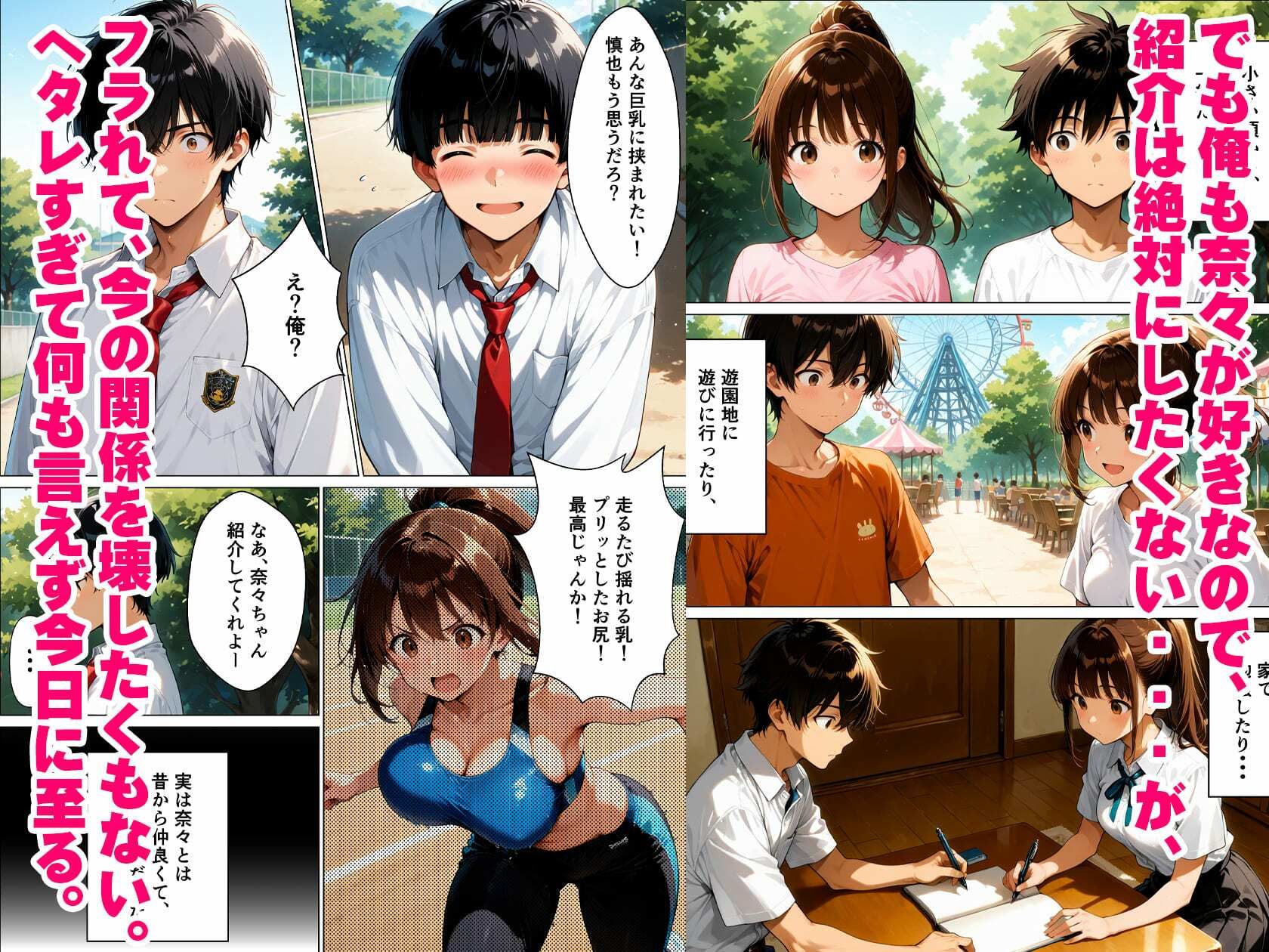 イチャラブセックスー陸上部幼なじみと恋人になったのに、「彼女」って言えなくて泣かせた話