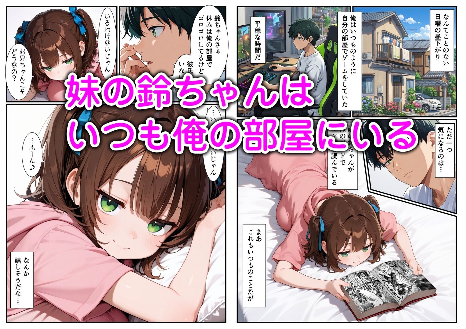 妹と恋人ごっこ 交尾ごっこ