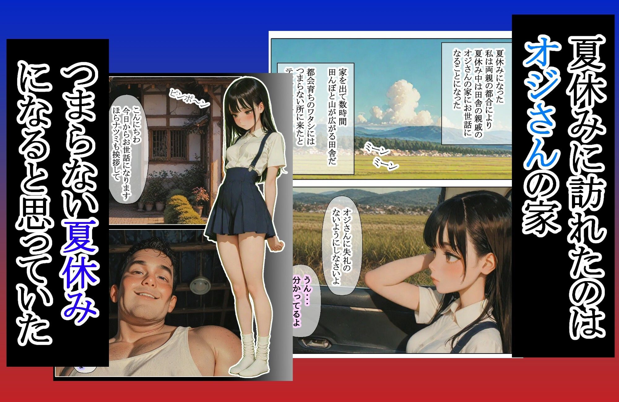 女の悦びを教え込まれた夏休み