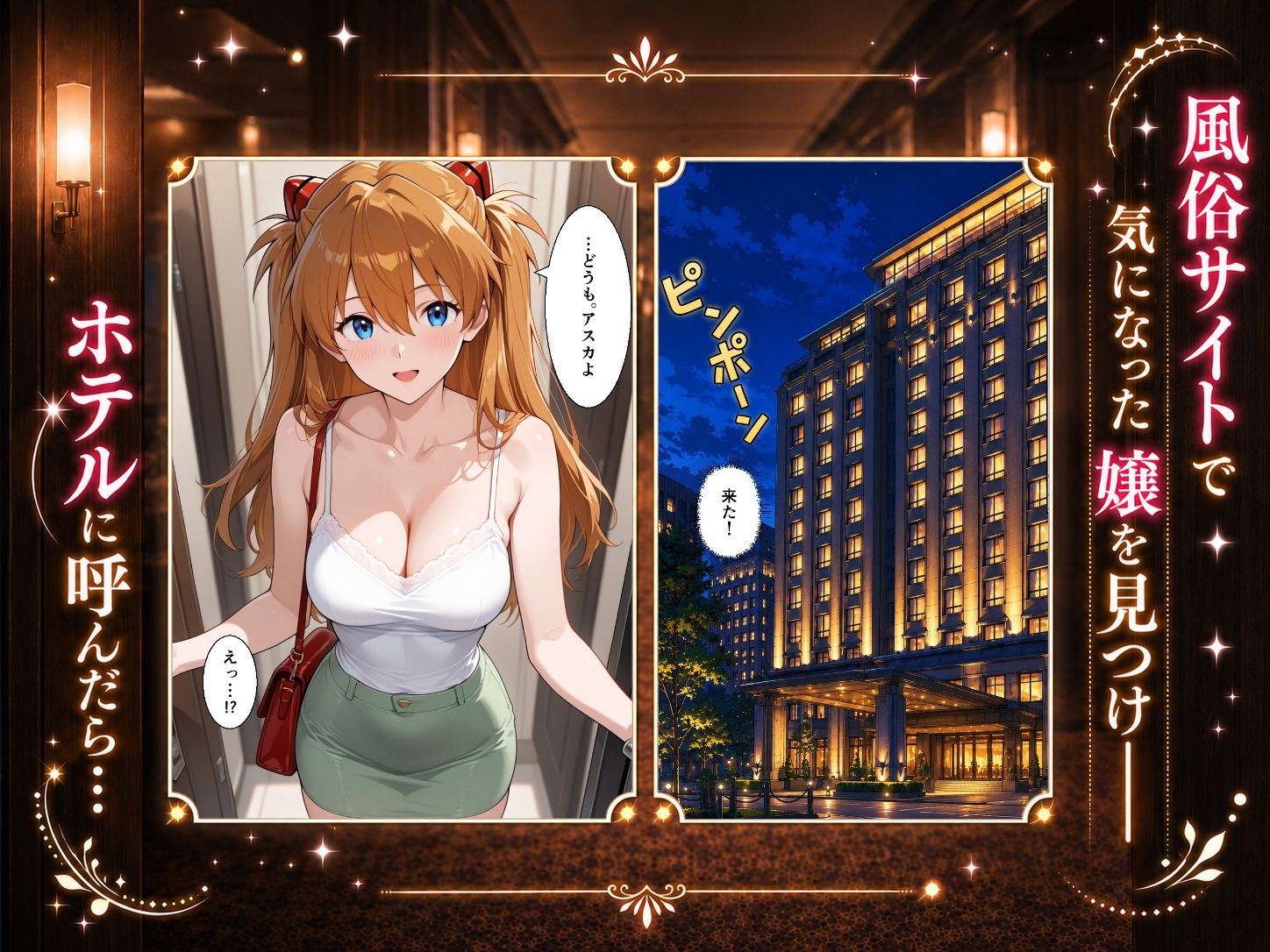 扉を開けたらア〇カが立っていた