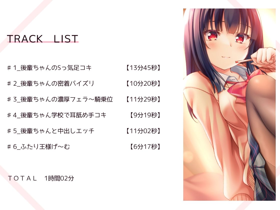 断りベタな後輩ちゃんと生ハメえっち〜ふたり王様ゲーム〜