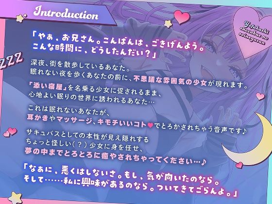 夜更かしサキュバスの添い寝屋さん