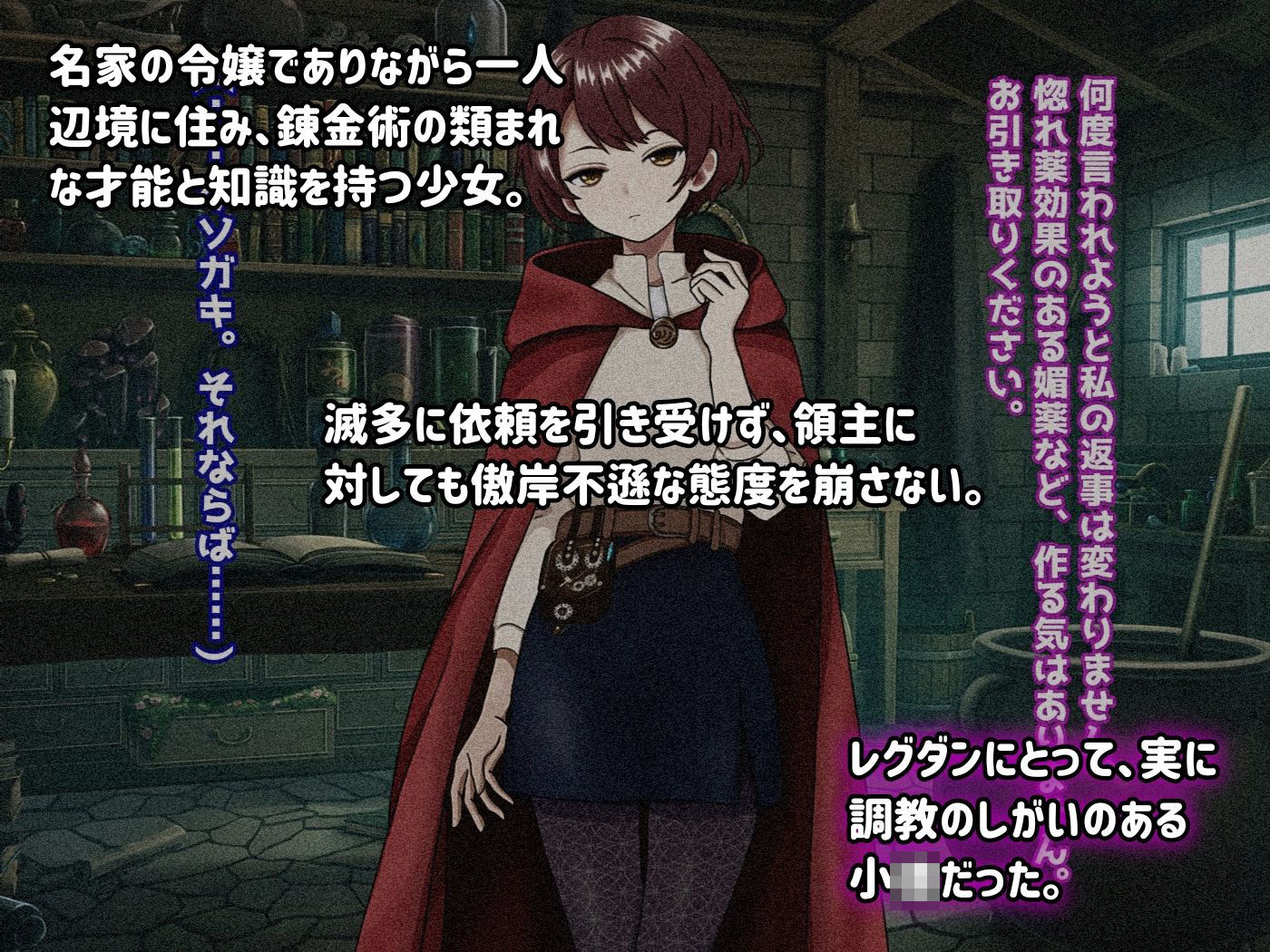 領主の野望  錬金術士の少女シャーリー